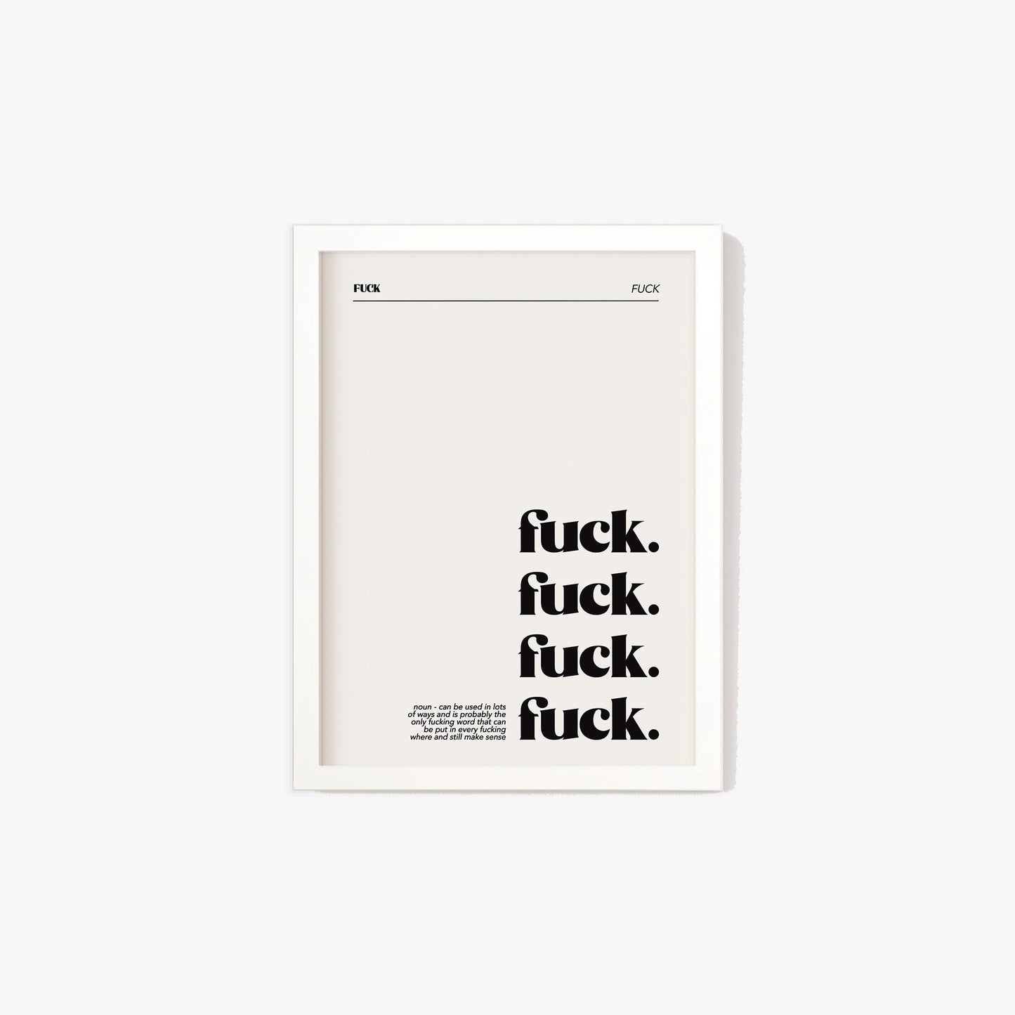 Fuck Definition Print Lune Club fuck-definition-print-lune-club