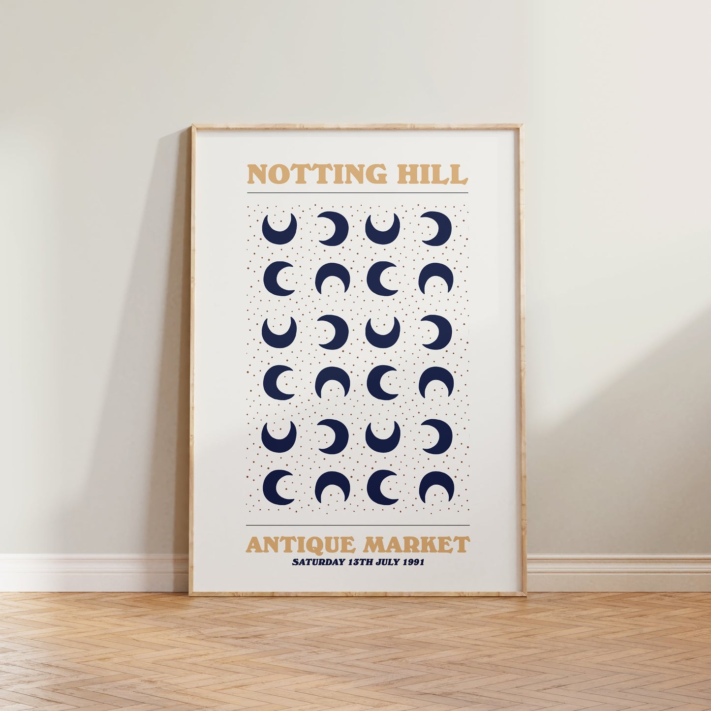 Notting Hill London Market Print