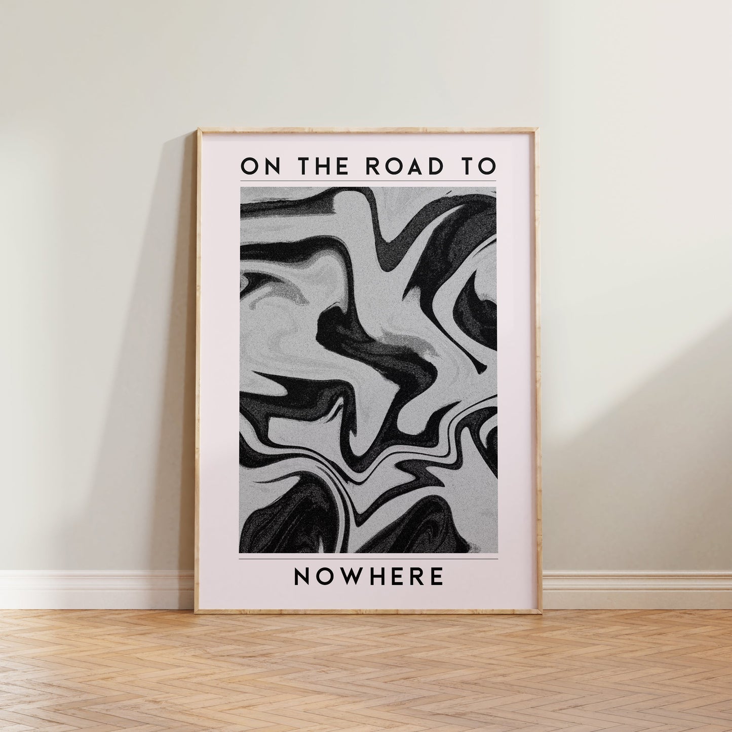 On The Road To Nowhere Print