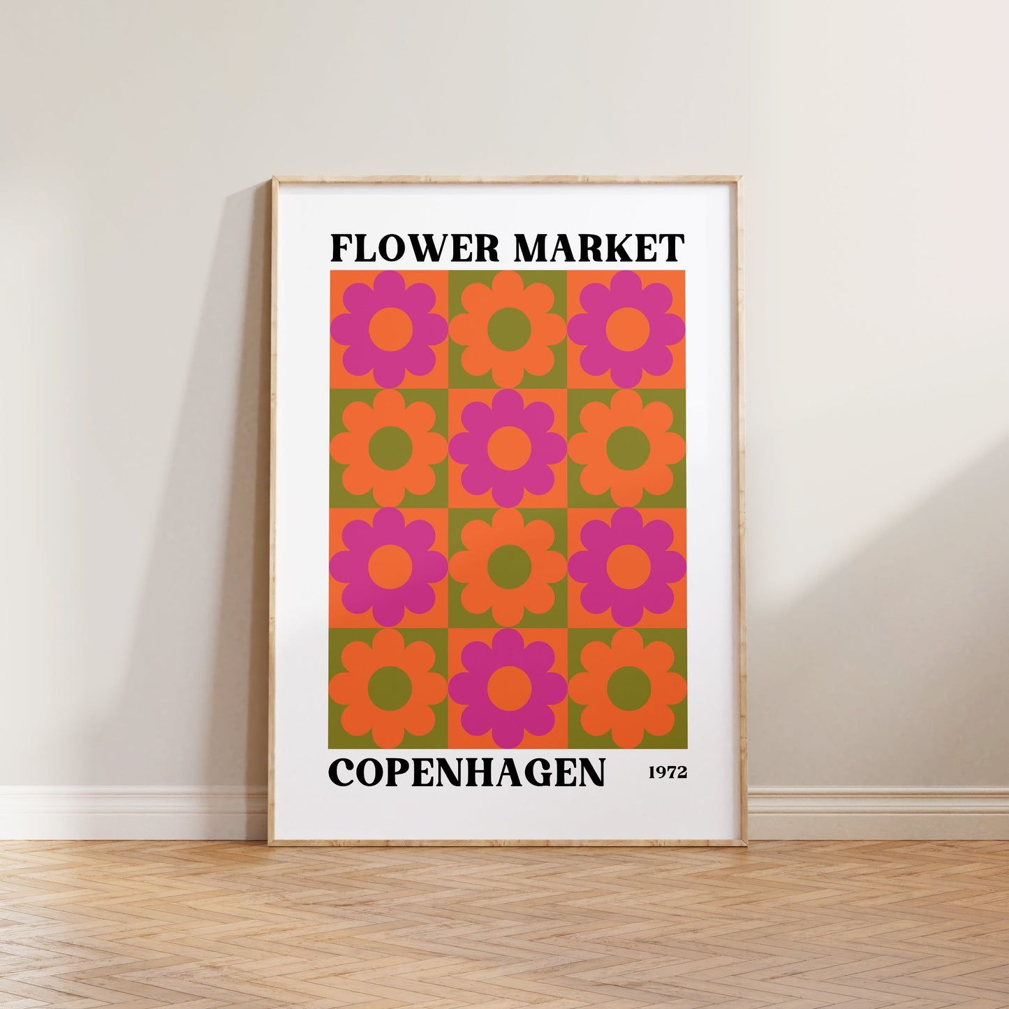 Flower Market Copenhagen Print #2