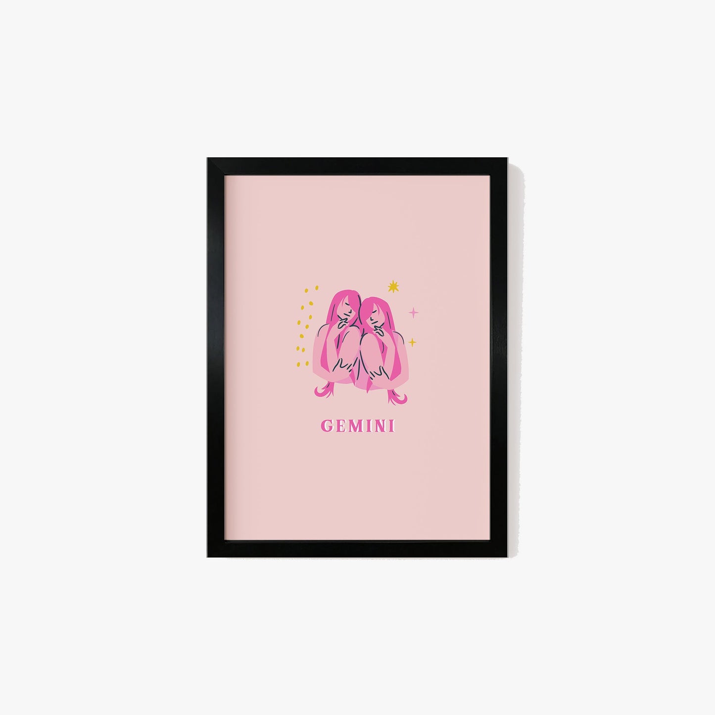 Gemini Pink Print