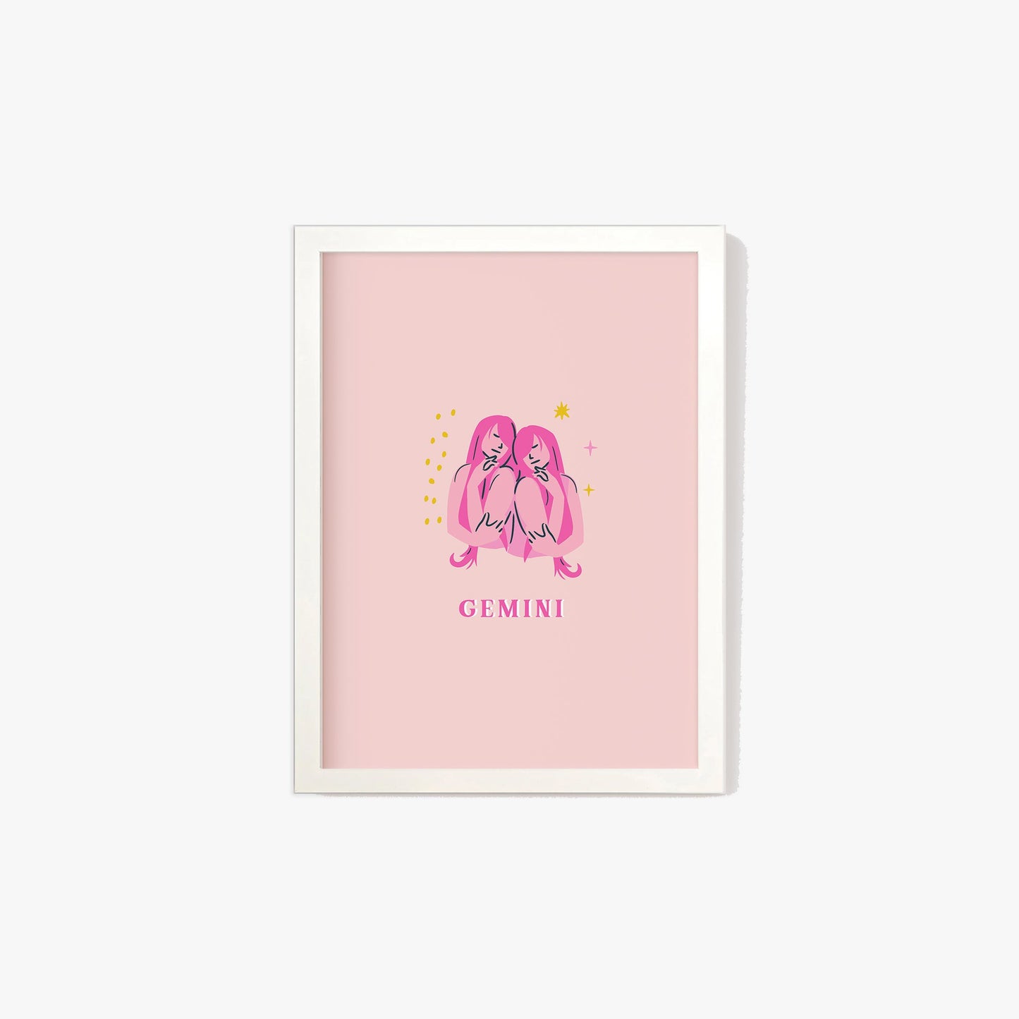 Gemini Pink Print