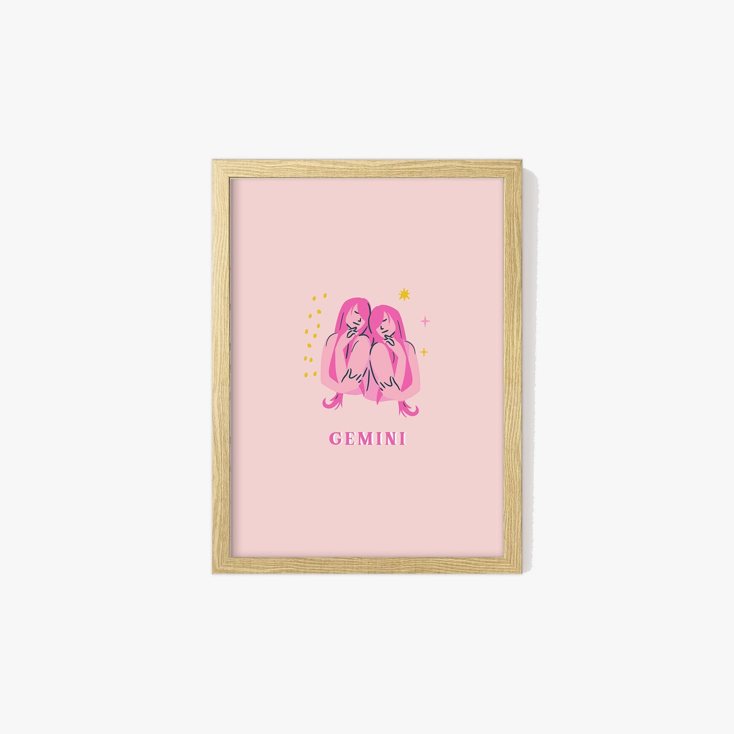 Gemini Pink Print