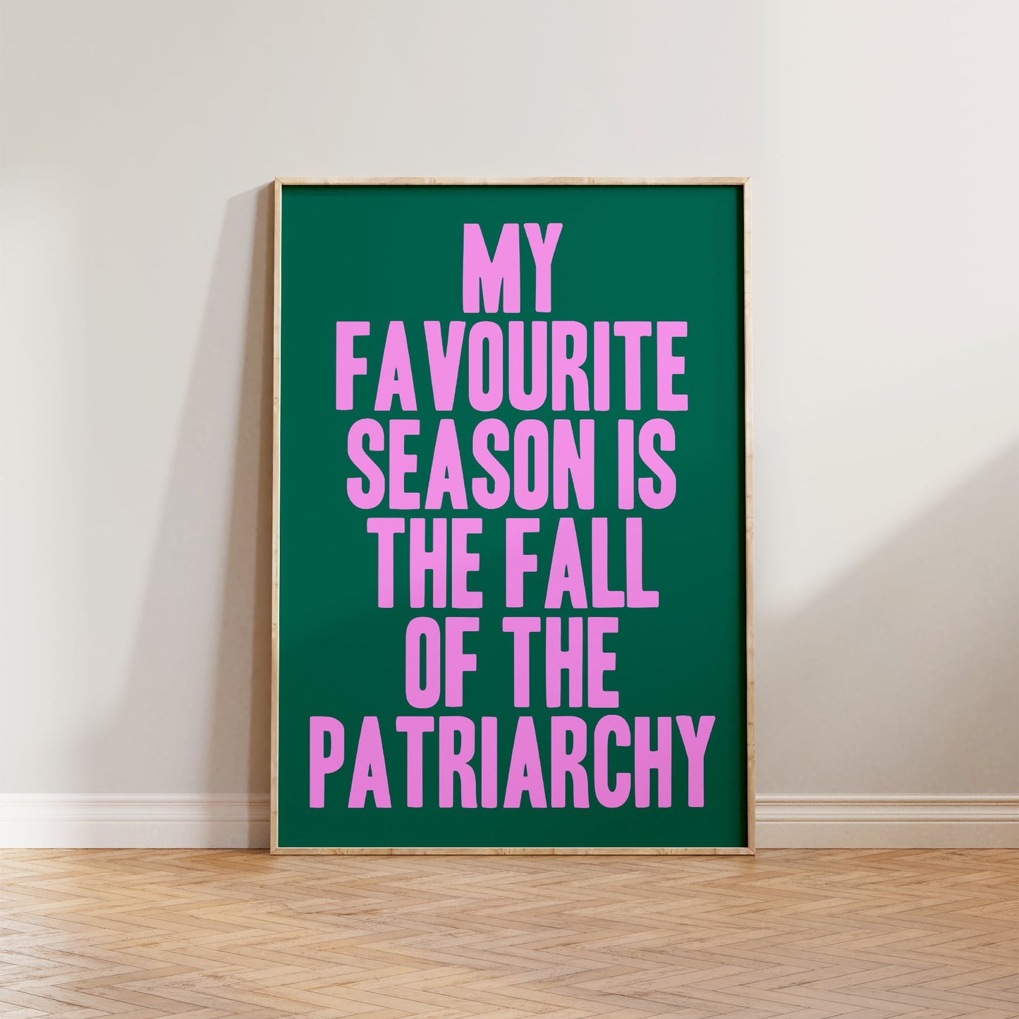 Fall Of The Patriarchy Print