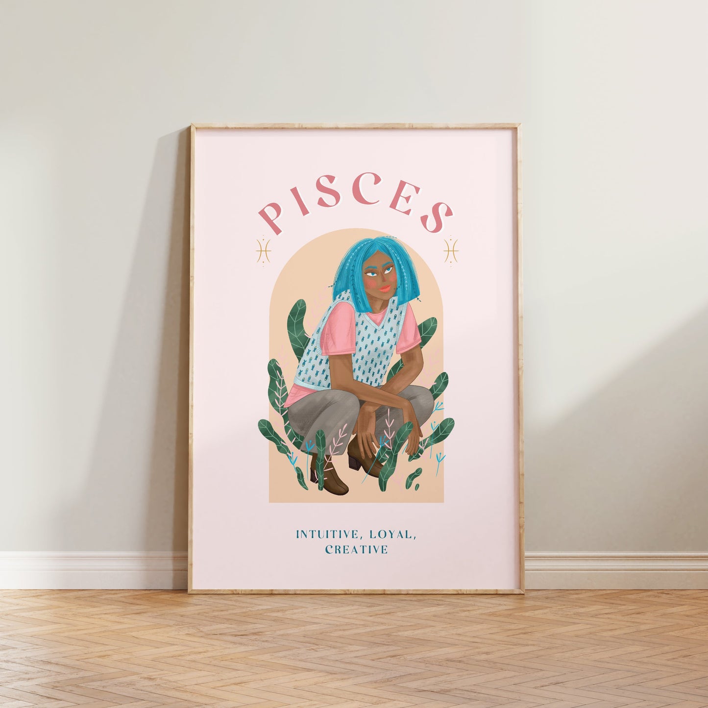 Pisces Illustration Print