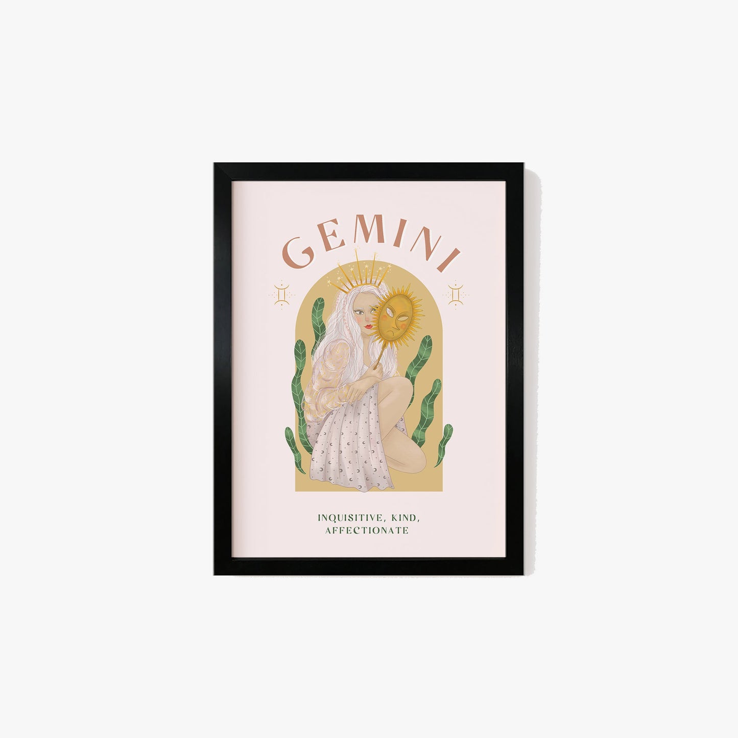 Gemini Illustration Print