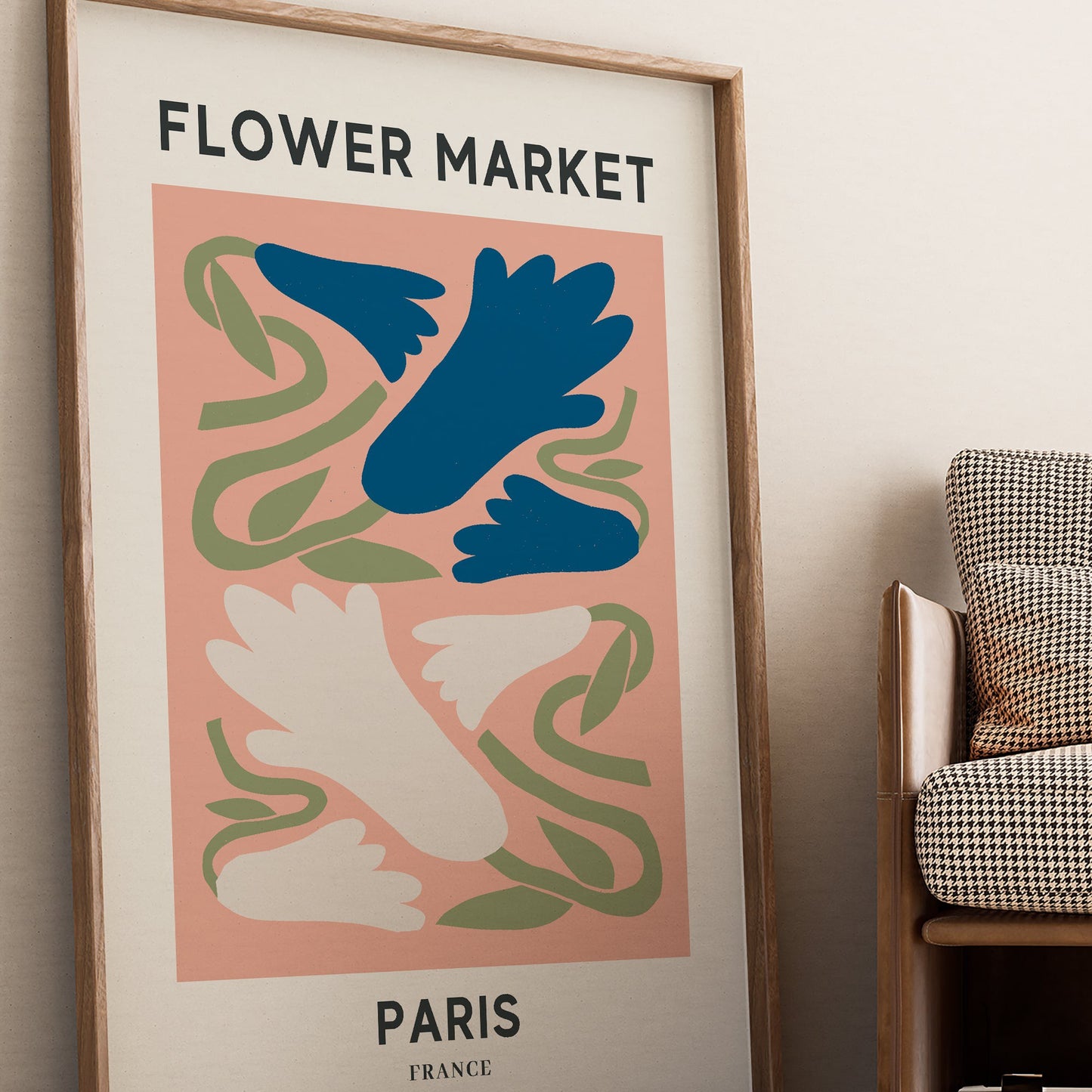 Flower Market Paris Print #2