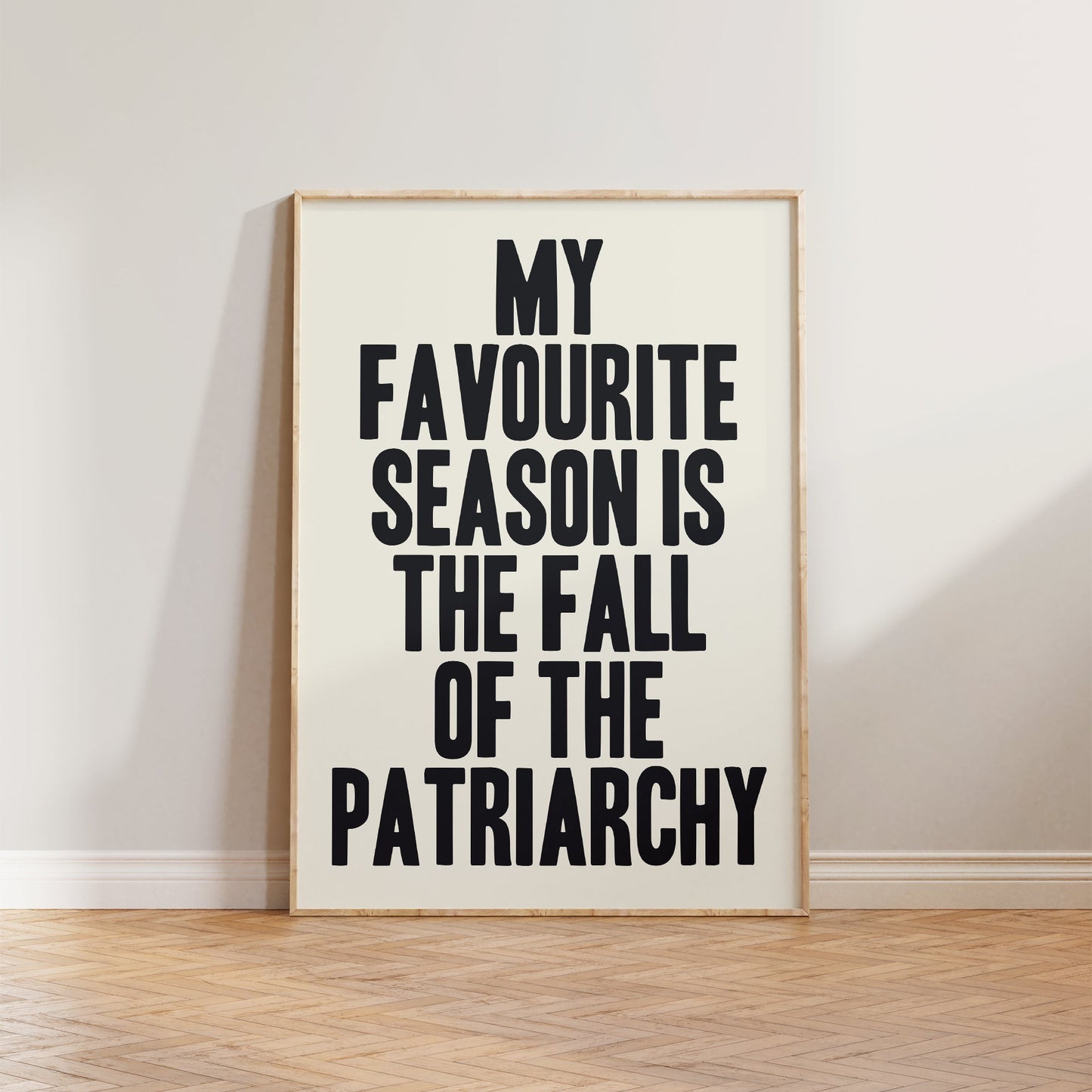 Fall Of The Patriarchy Print