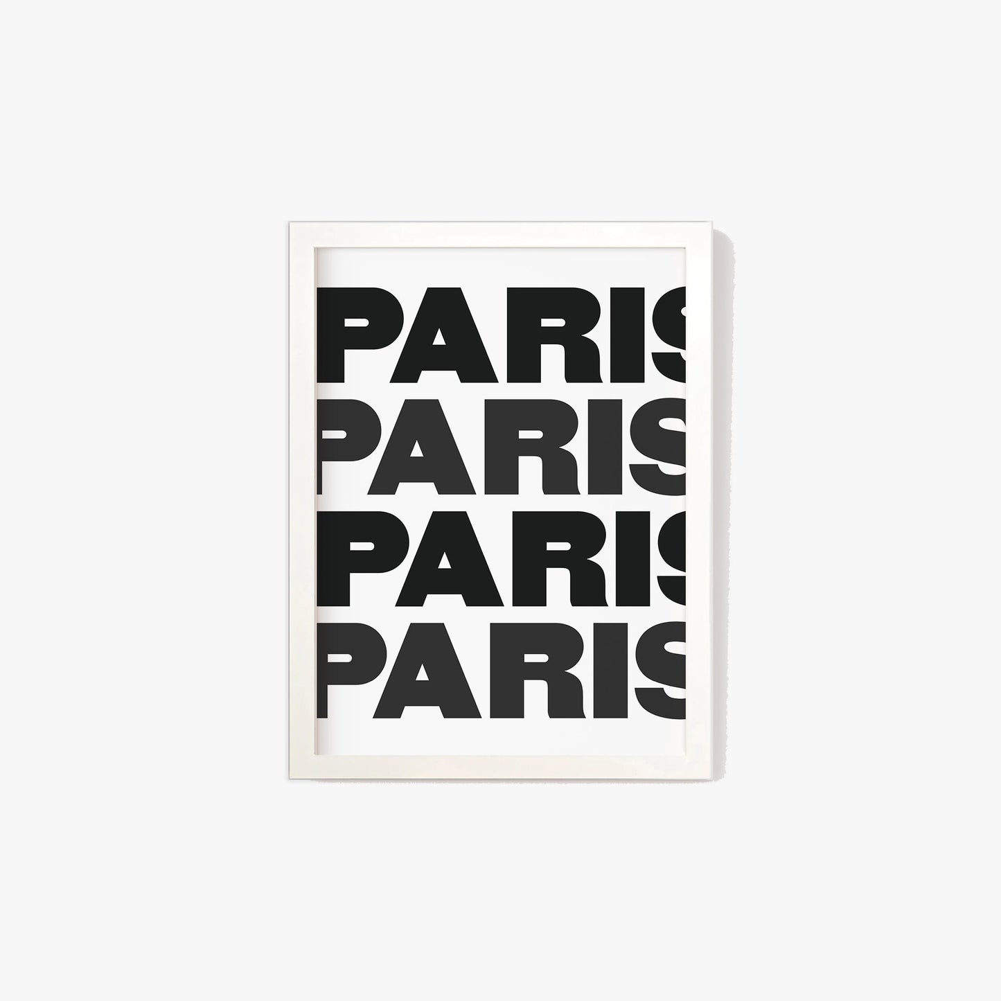 Colourful Paris Travel Print