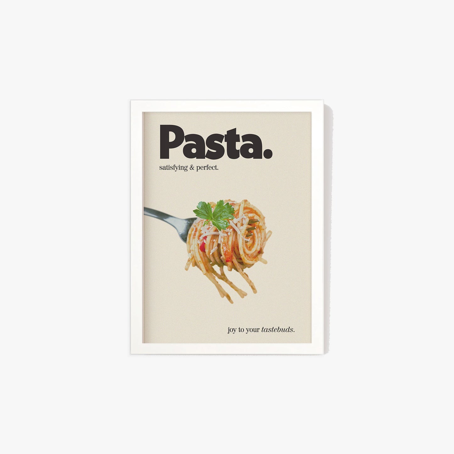 Retro Pasta Print