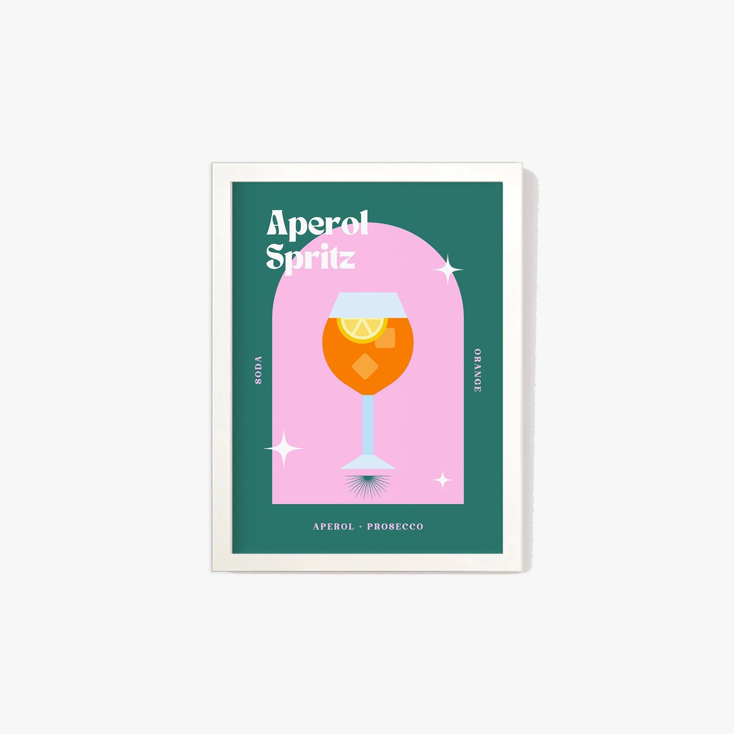 Retro Aperol Spritz Print