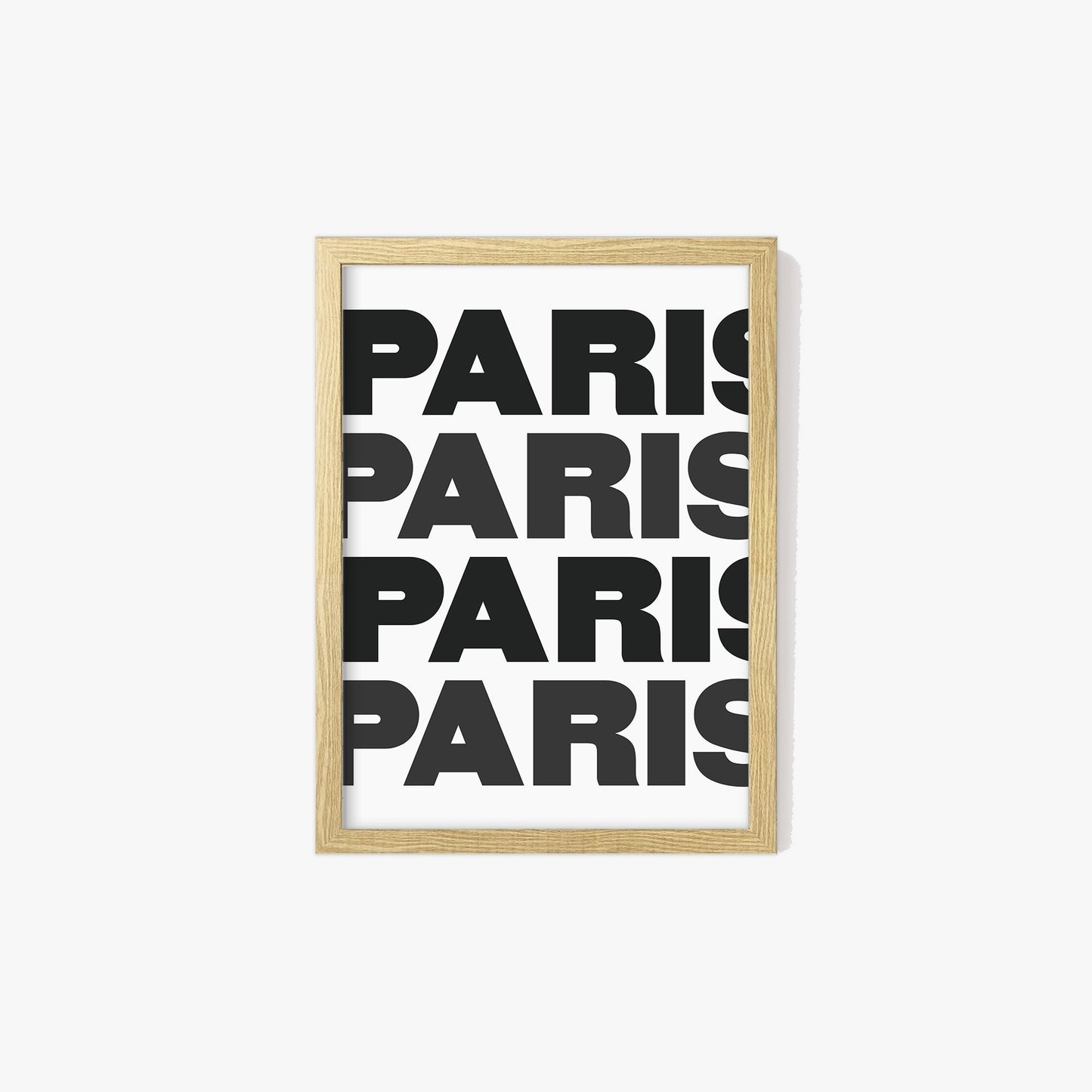 Colourful Paris Travel Print