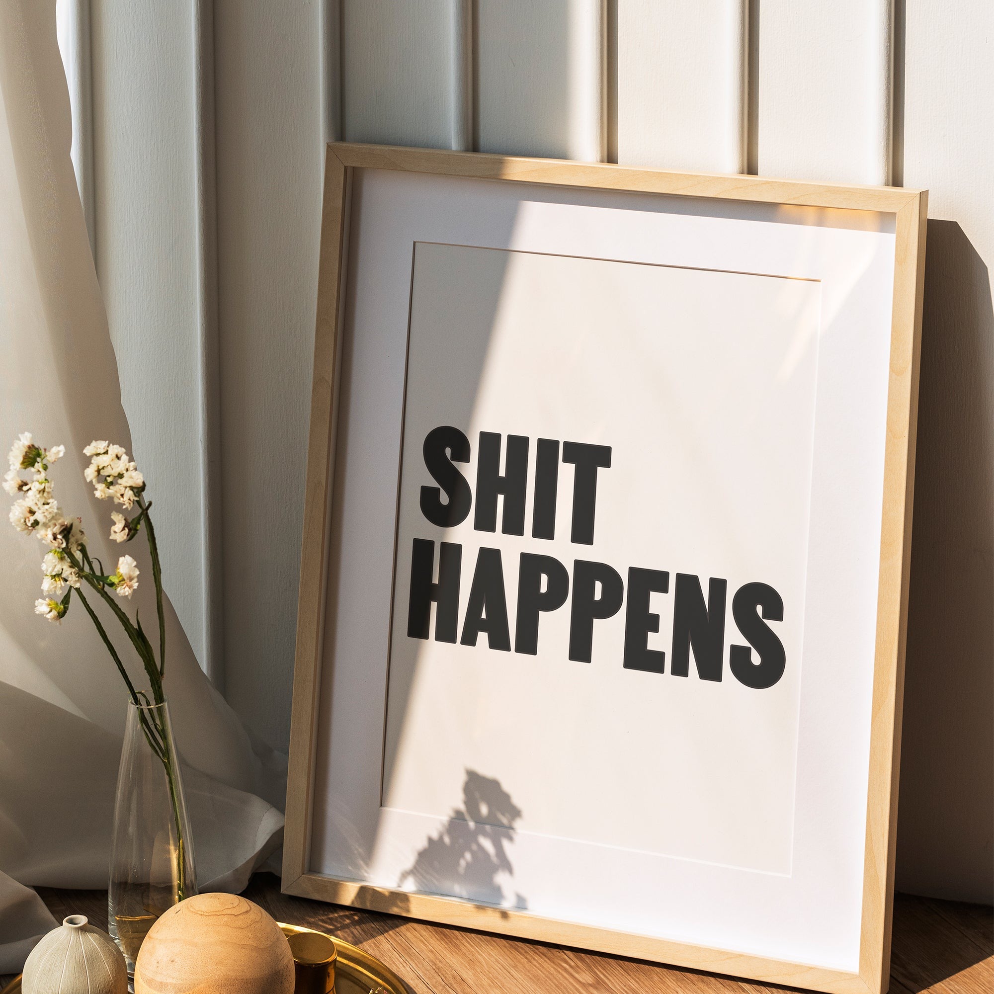Shit Happens Print – Lune Club
