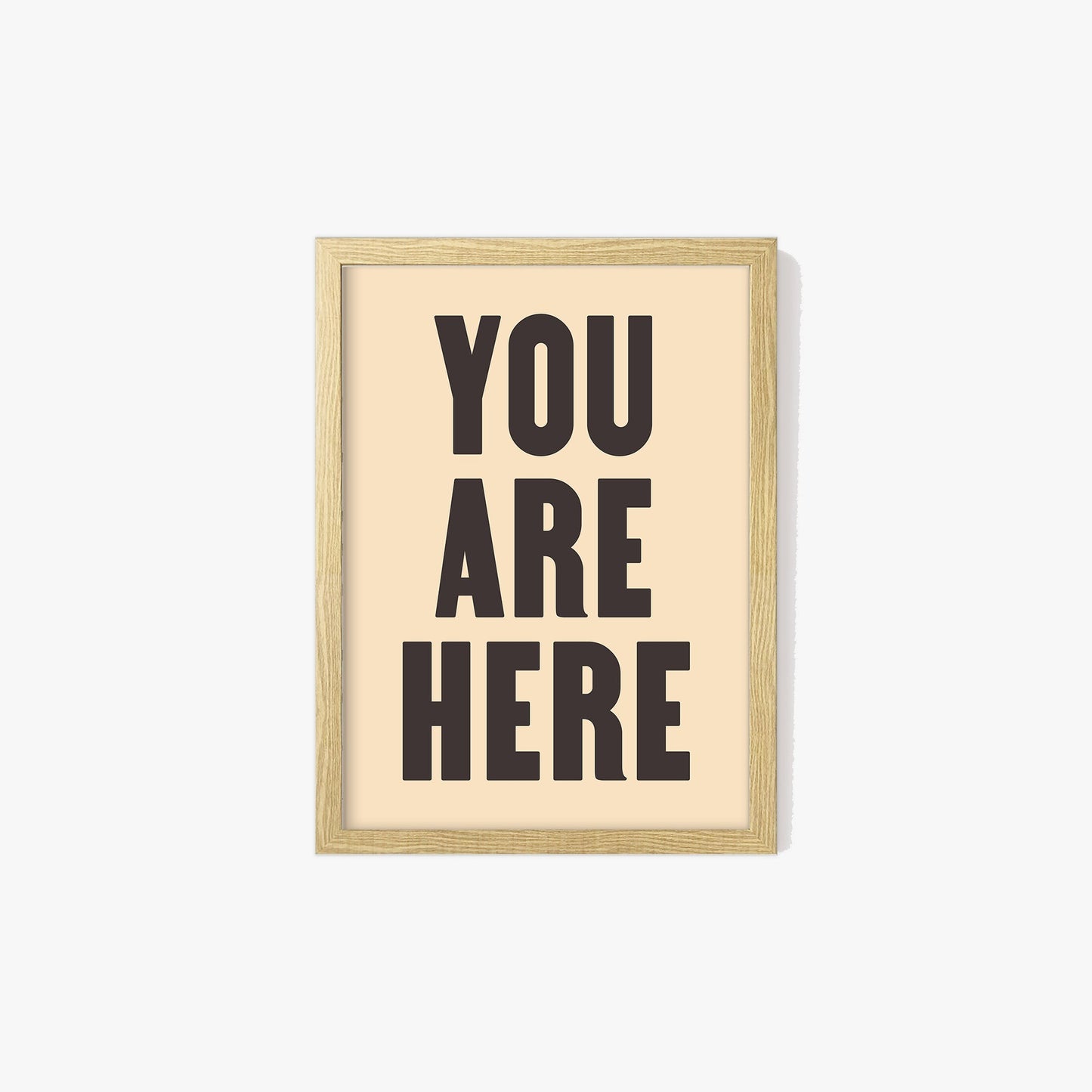 You Are Here Print