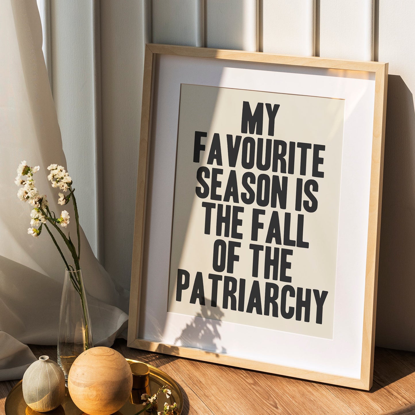 Fall Of The Patriarchy Print