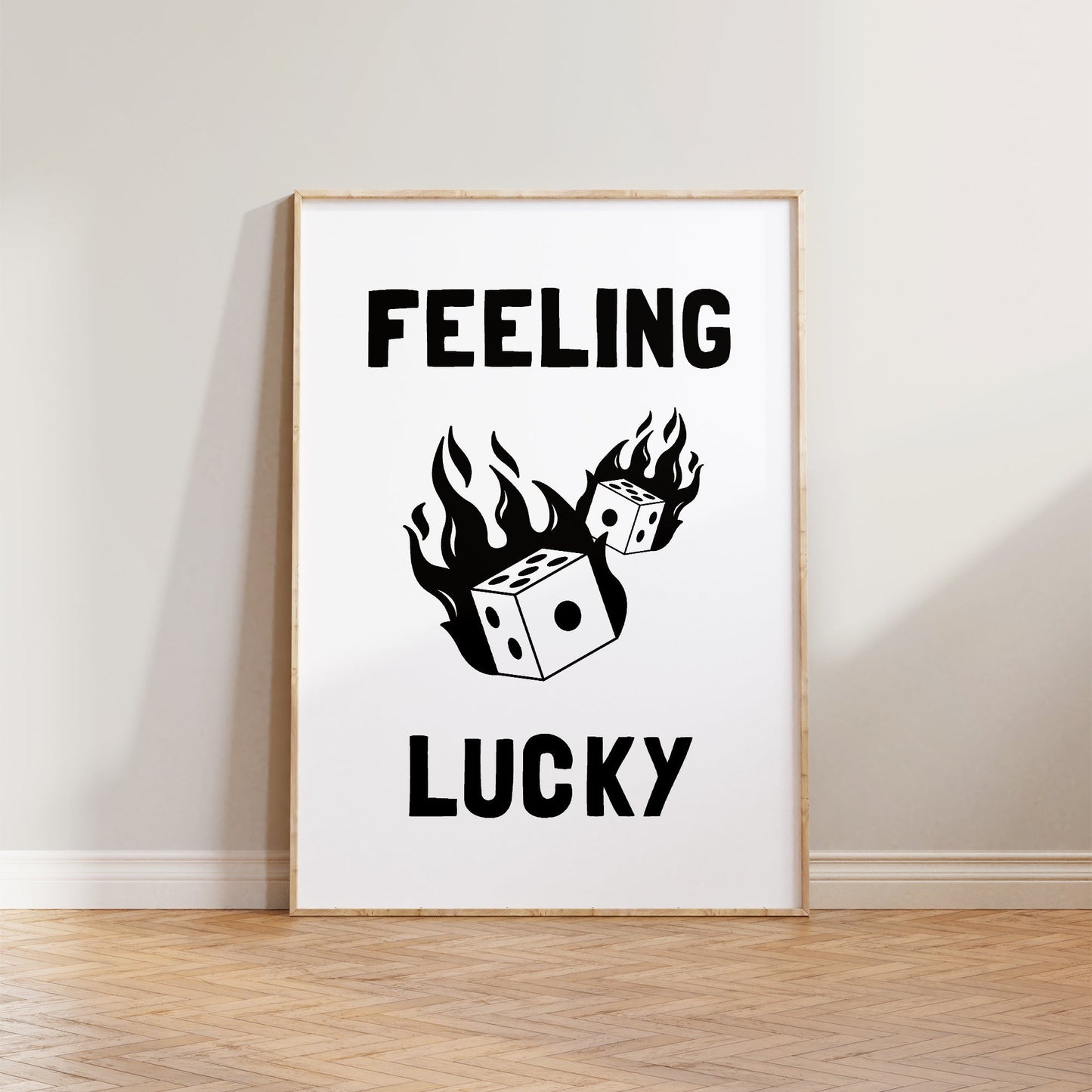 Feeling Lucky Print