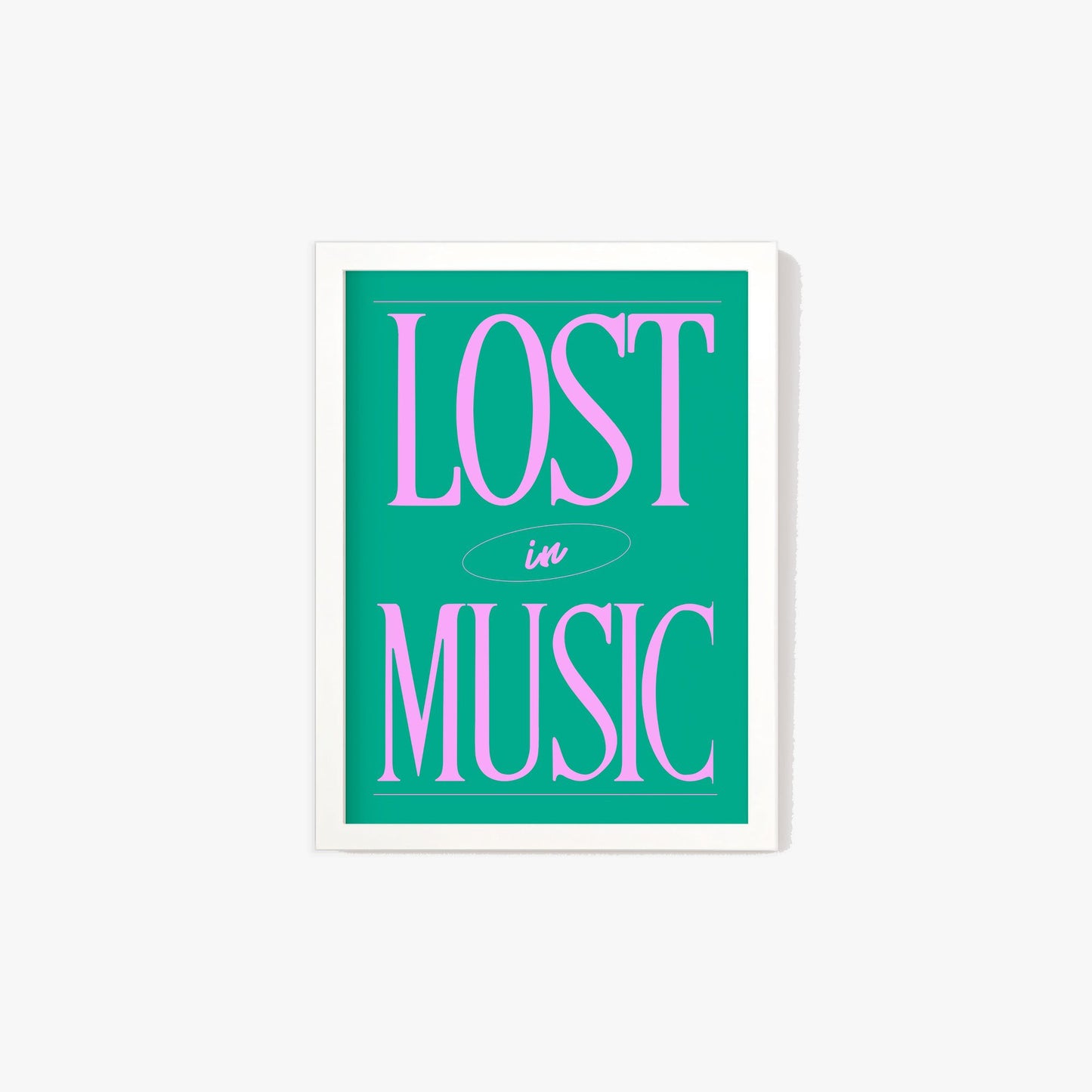 Lost In Music Print