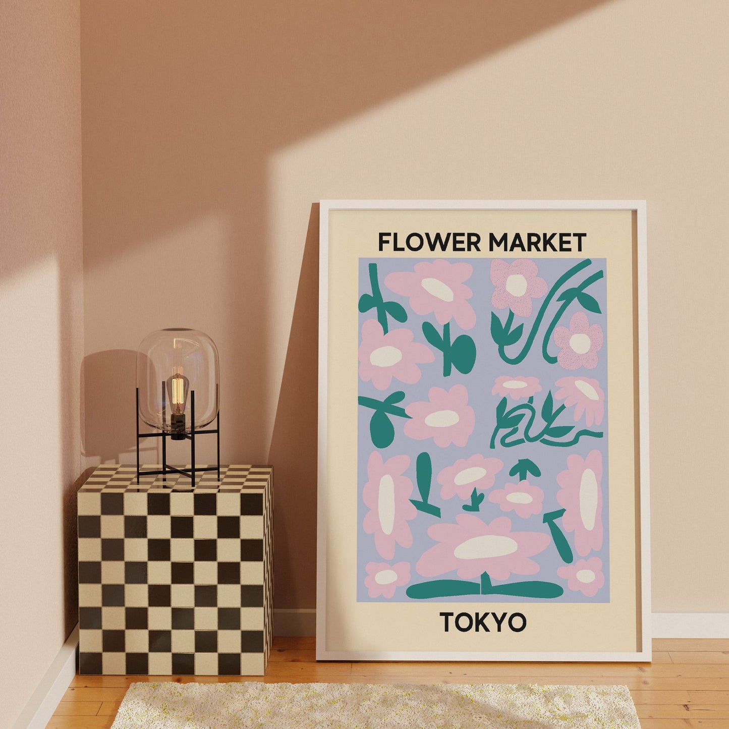 Flower Market Tokyo Print