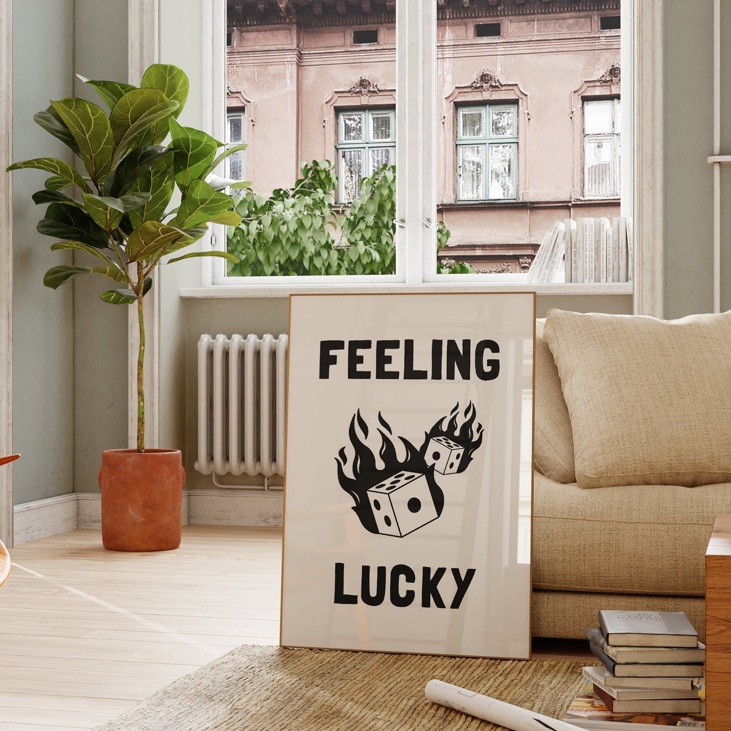 Feeling Lucky Print