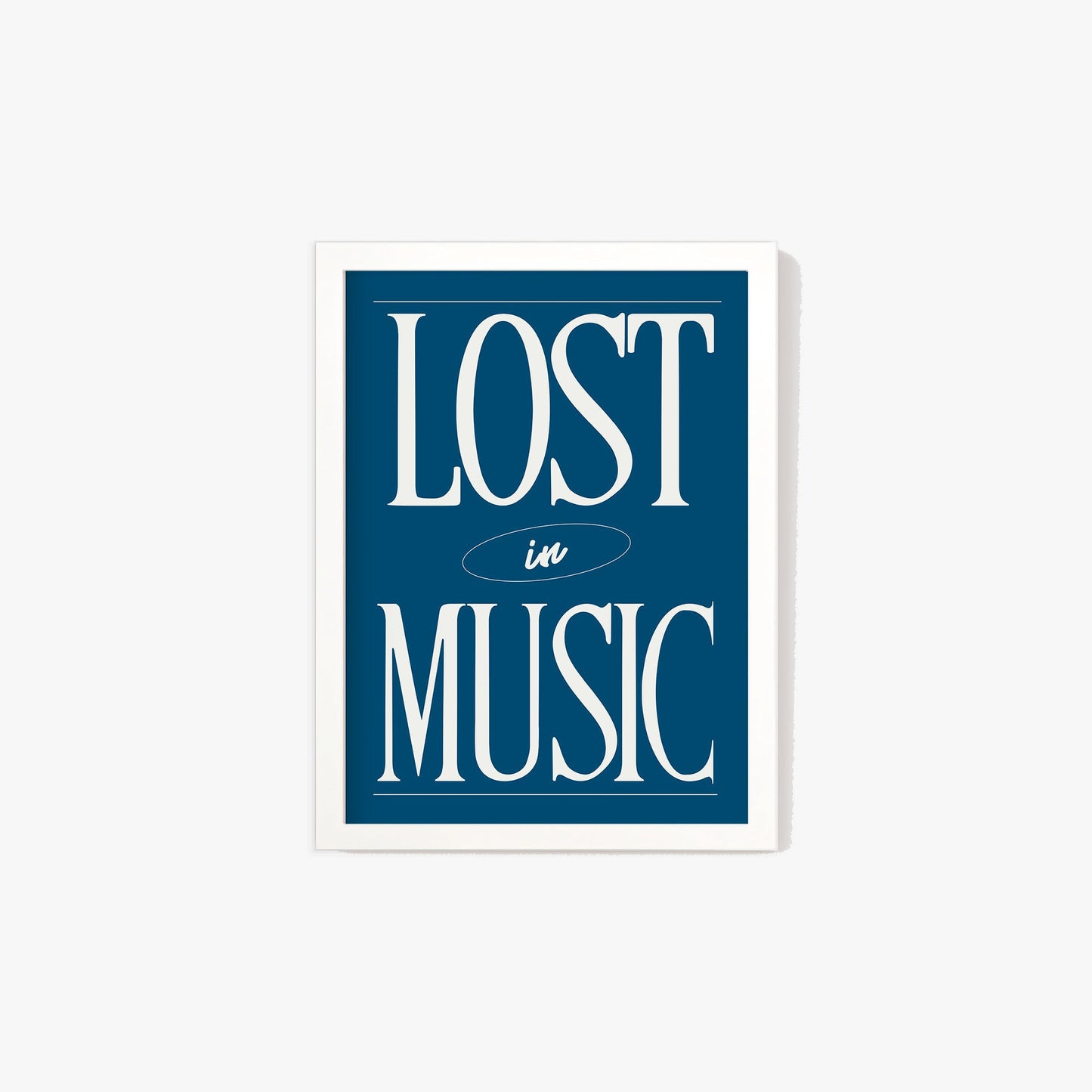 Lost In Music Print