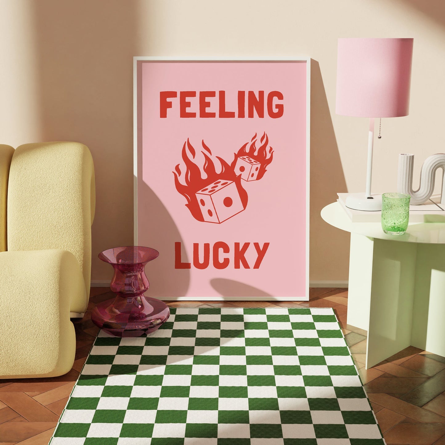 Feeling Lucky Print