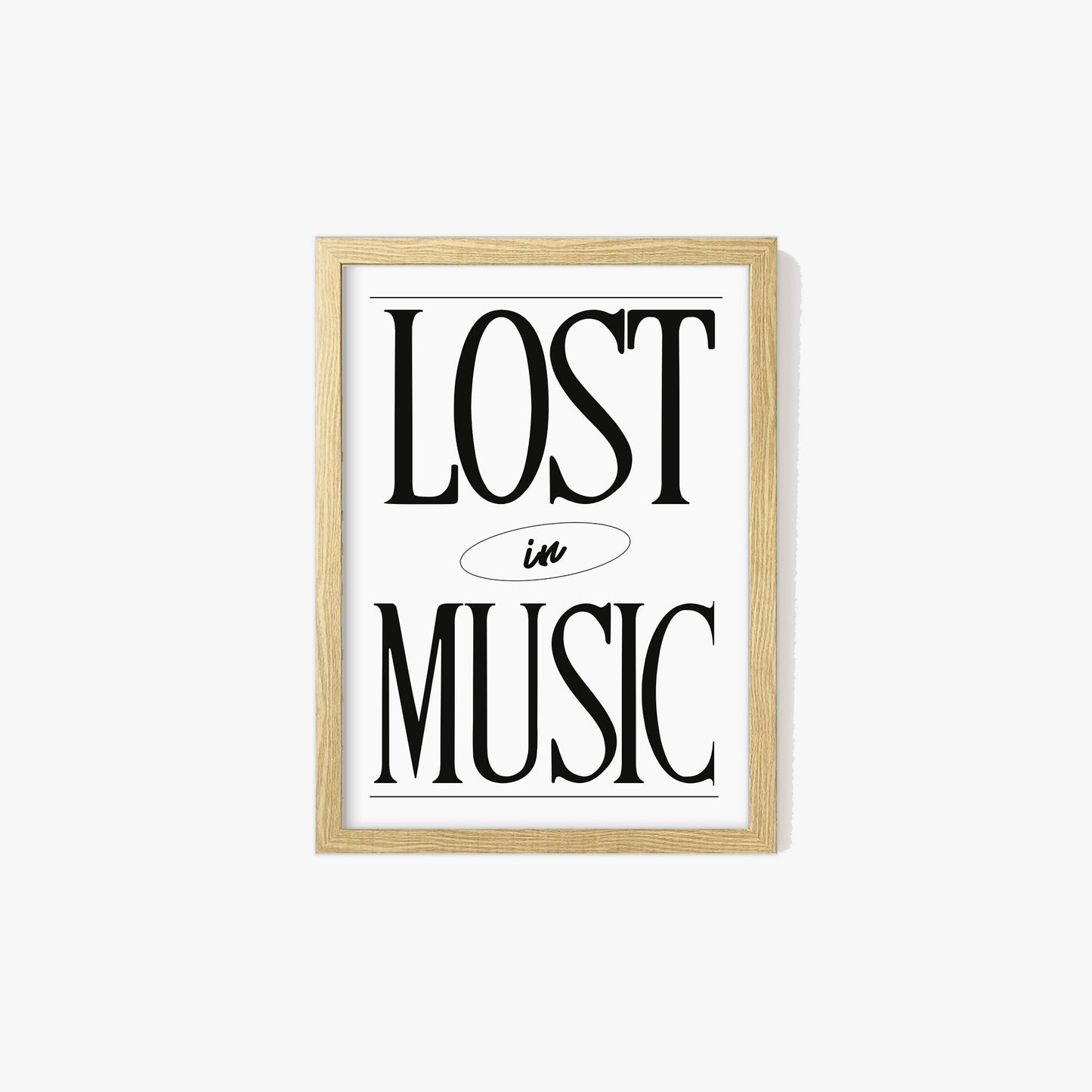 Lost In Music Print