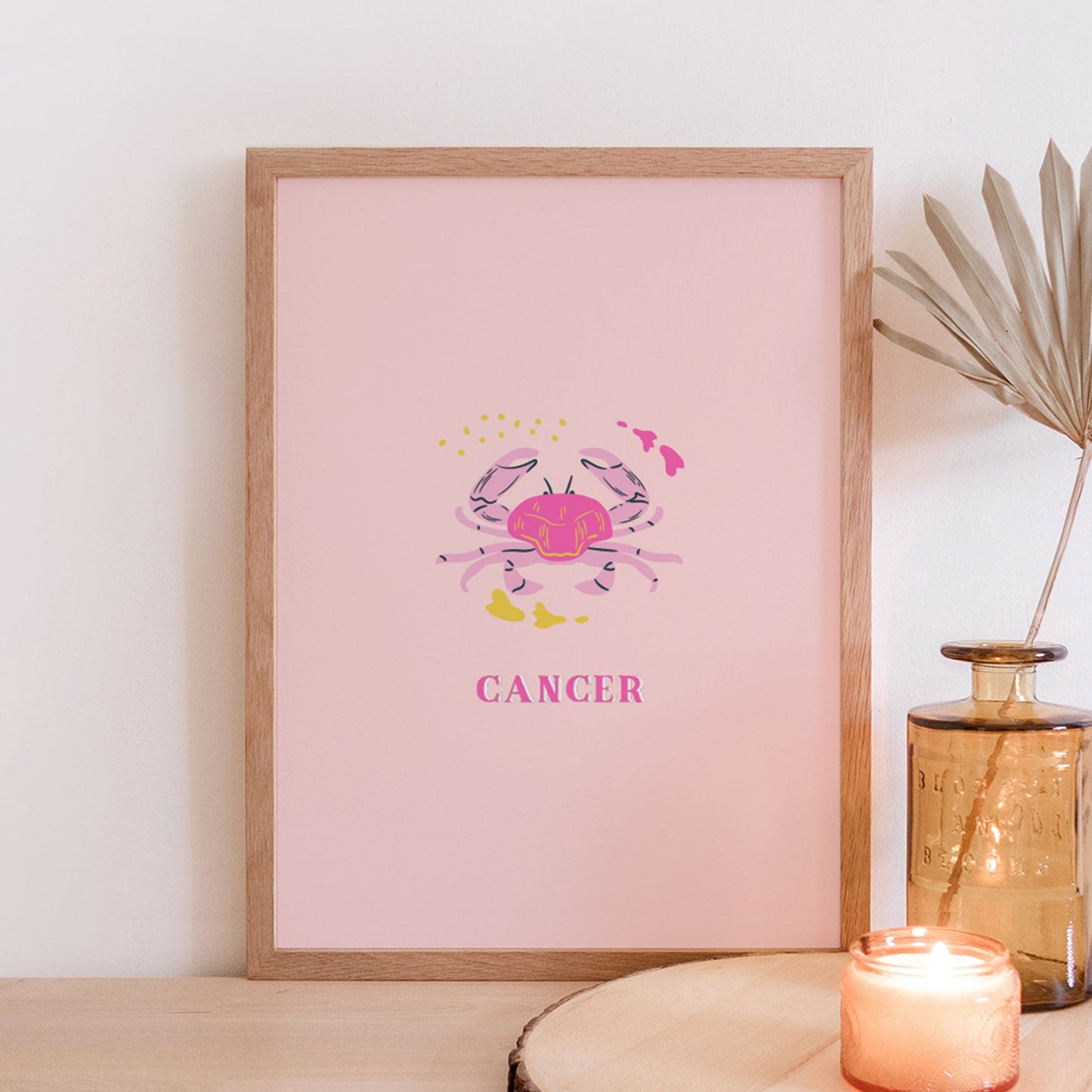 Cancer Pink Print