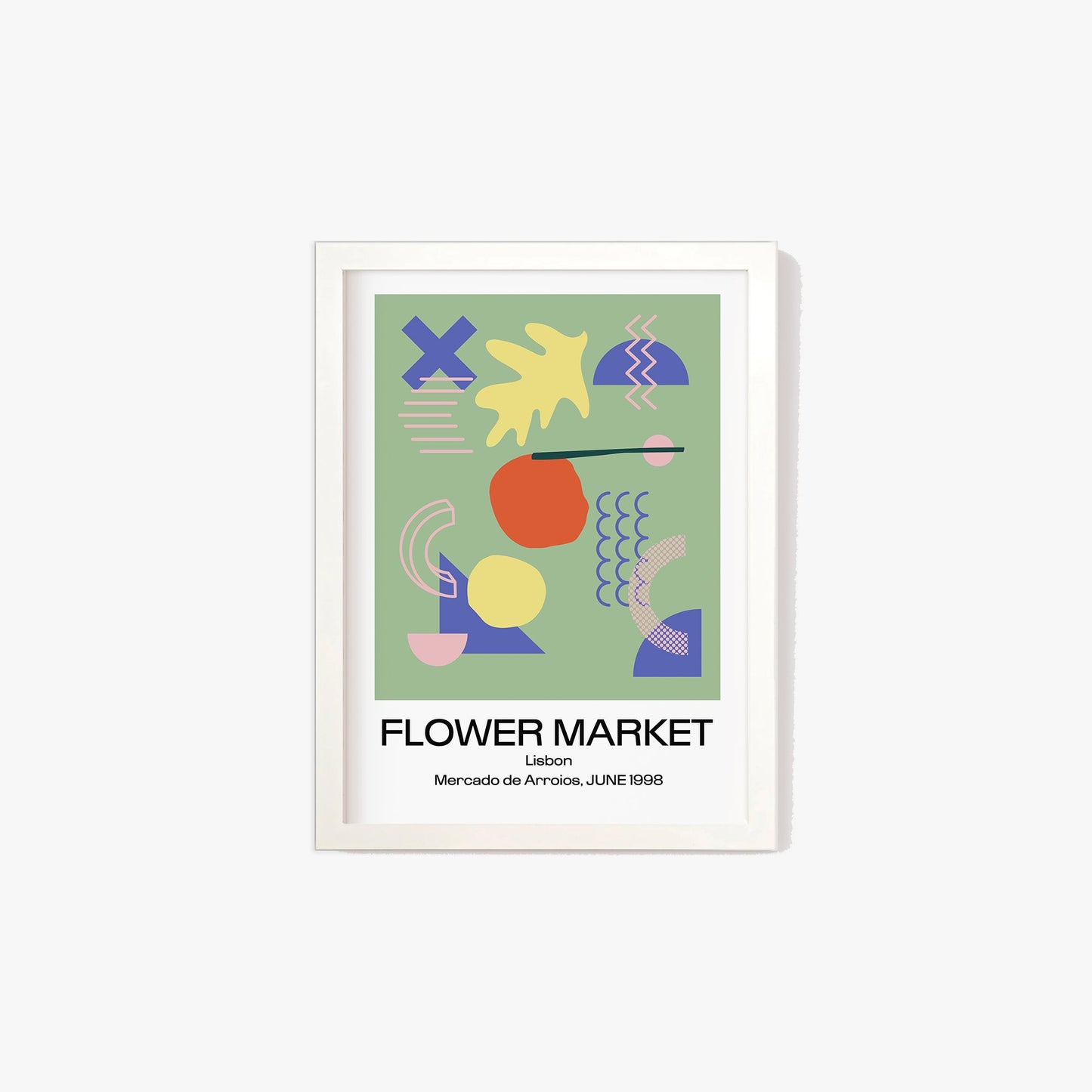 Flower Market Lisbon Print