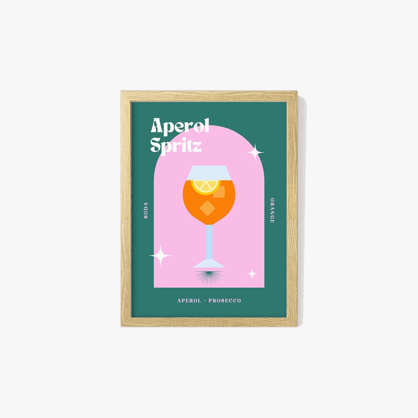 Retro Aperol Spritz Print