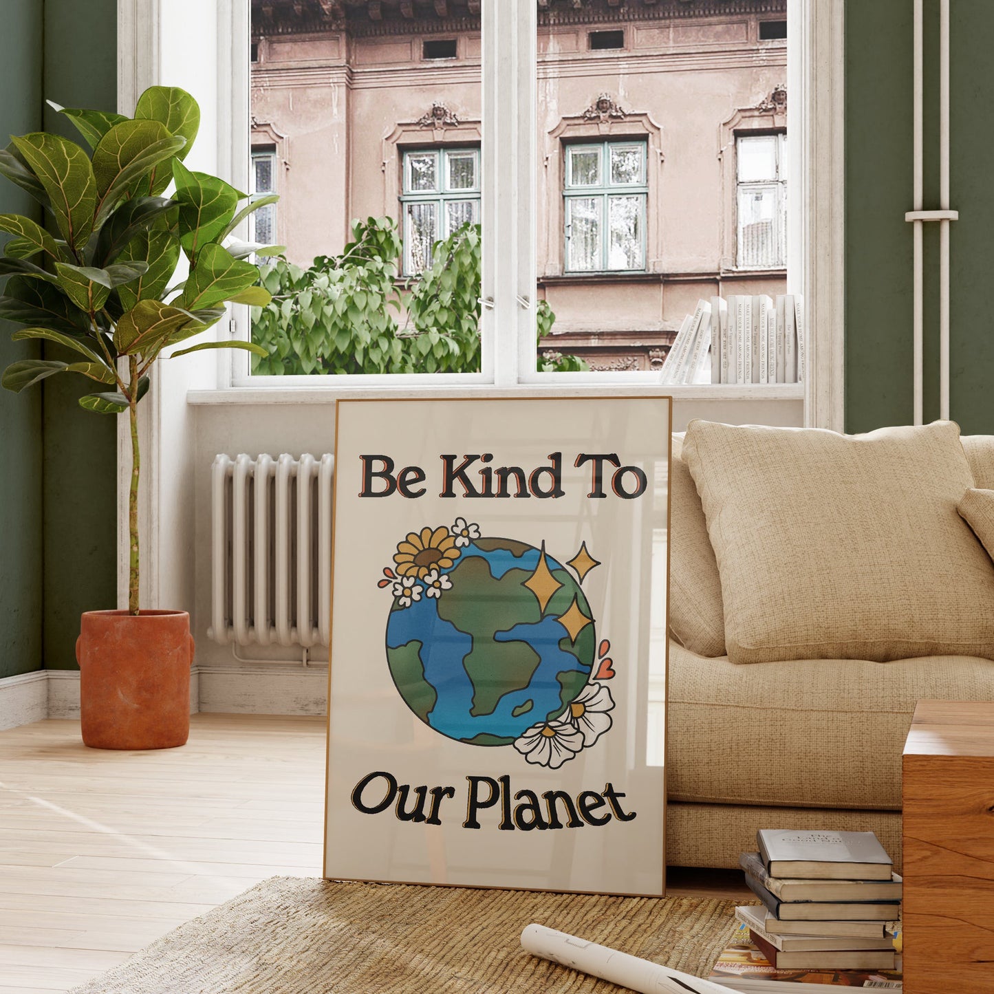 Be Kind To Our Planet Print