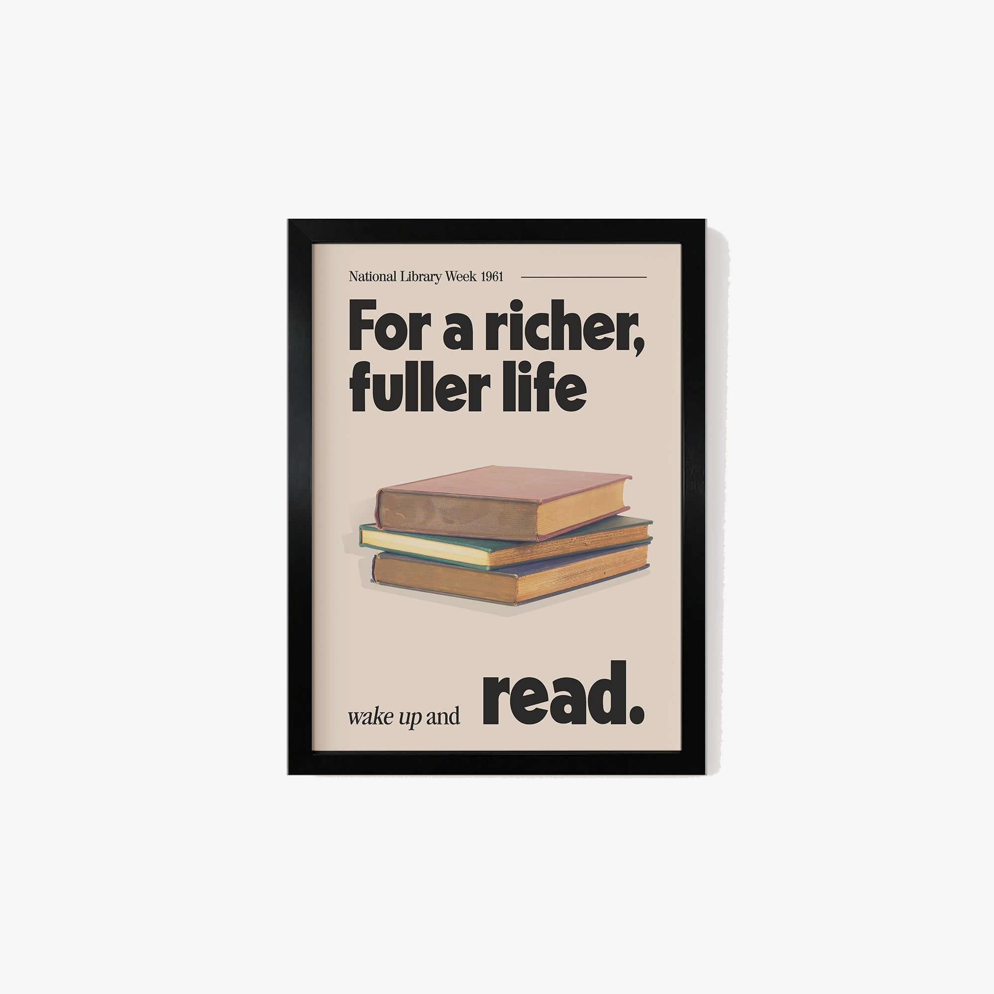 Vintage National Library Week Print – Lune Club
