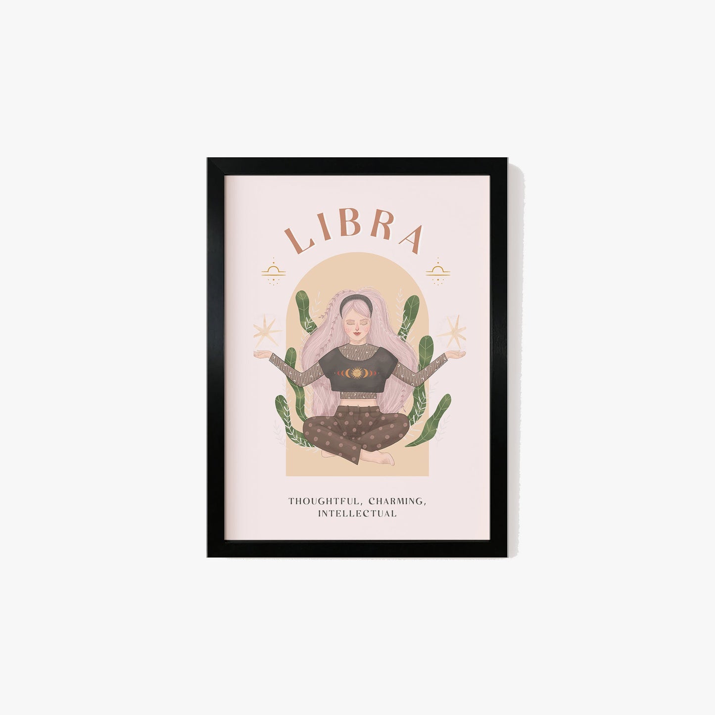 Libra Illustration Print