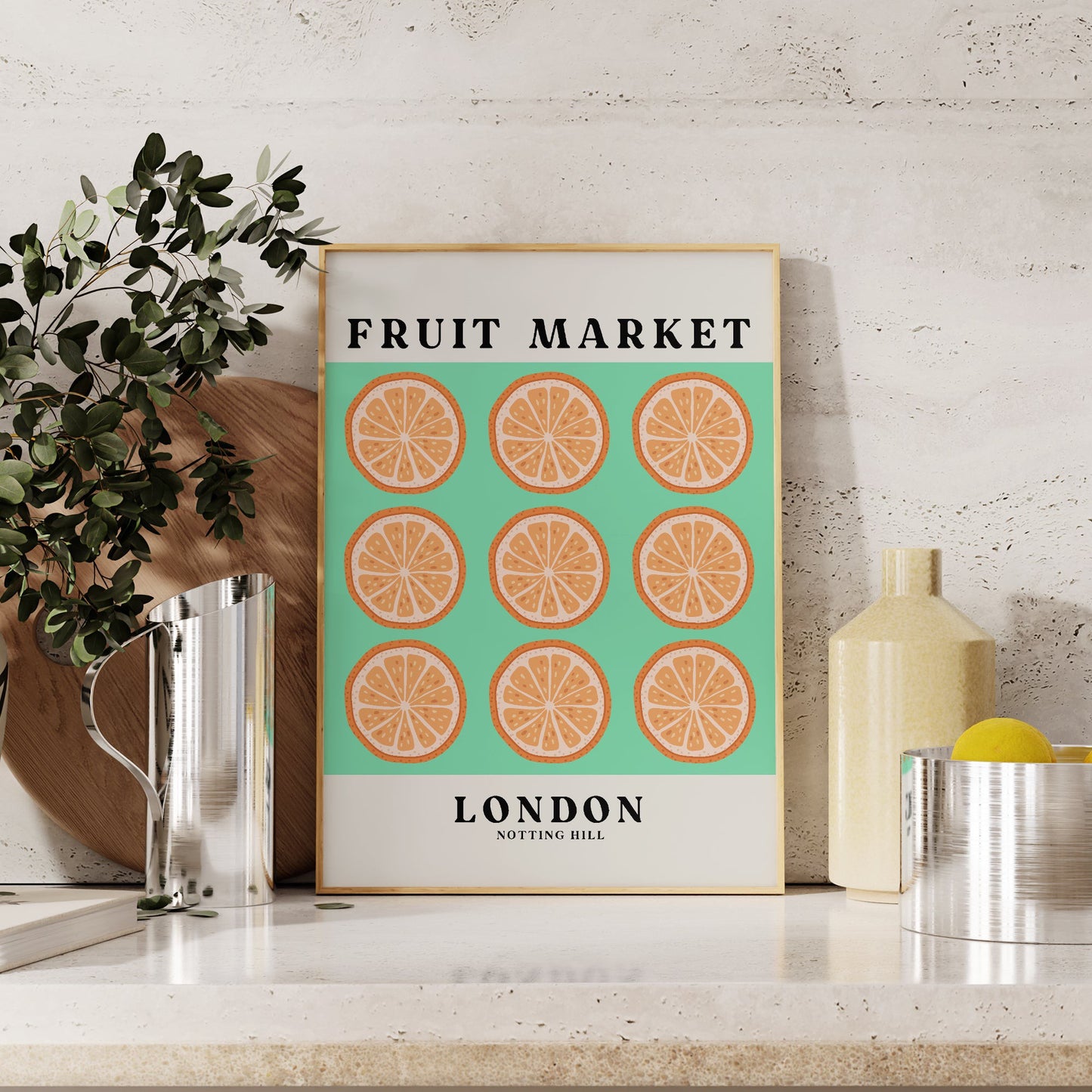 Fruit Market London Print