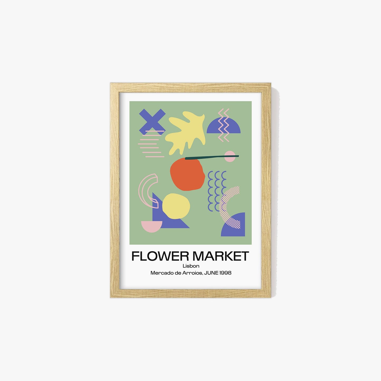 Flower Market Lisbon Print