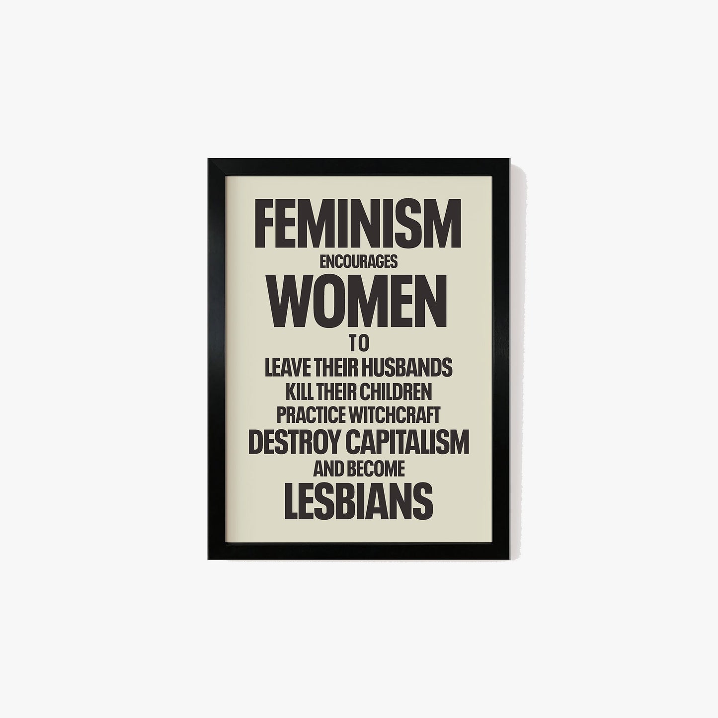 Retro Feminist Print