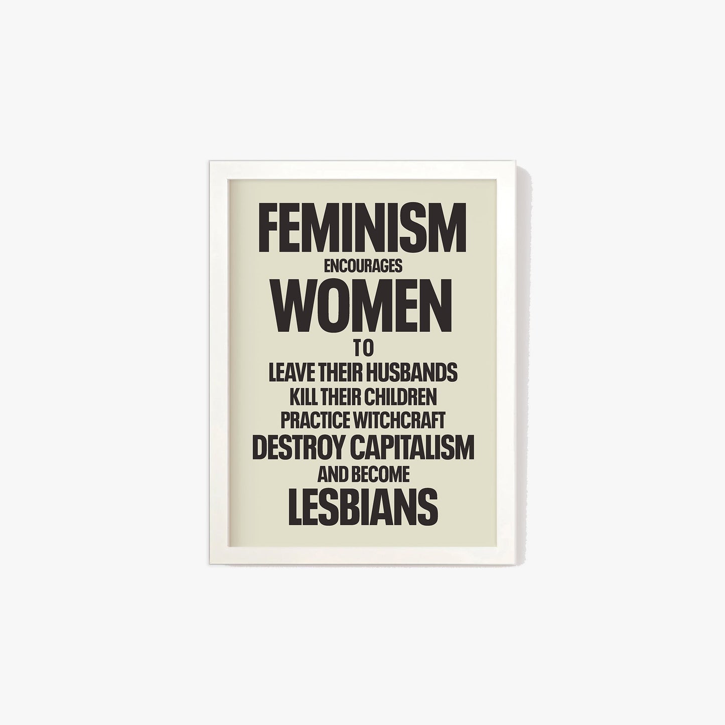 Retro Feminist Print