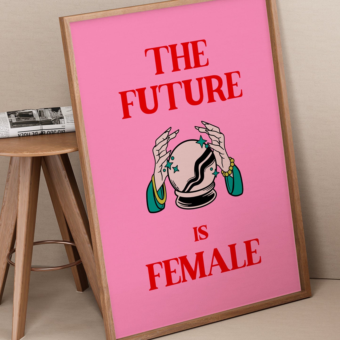 The Future Is Female Print