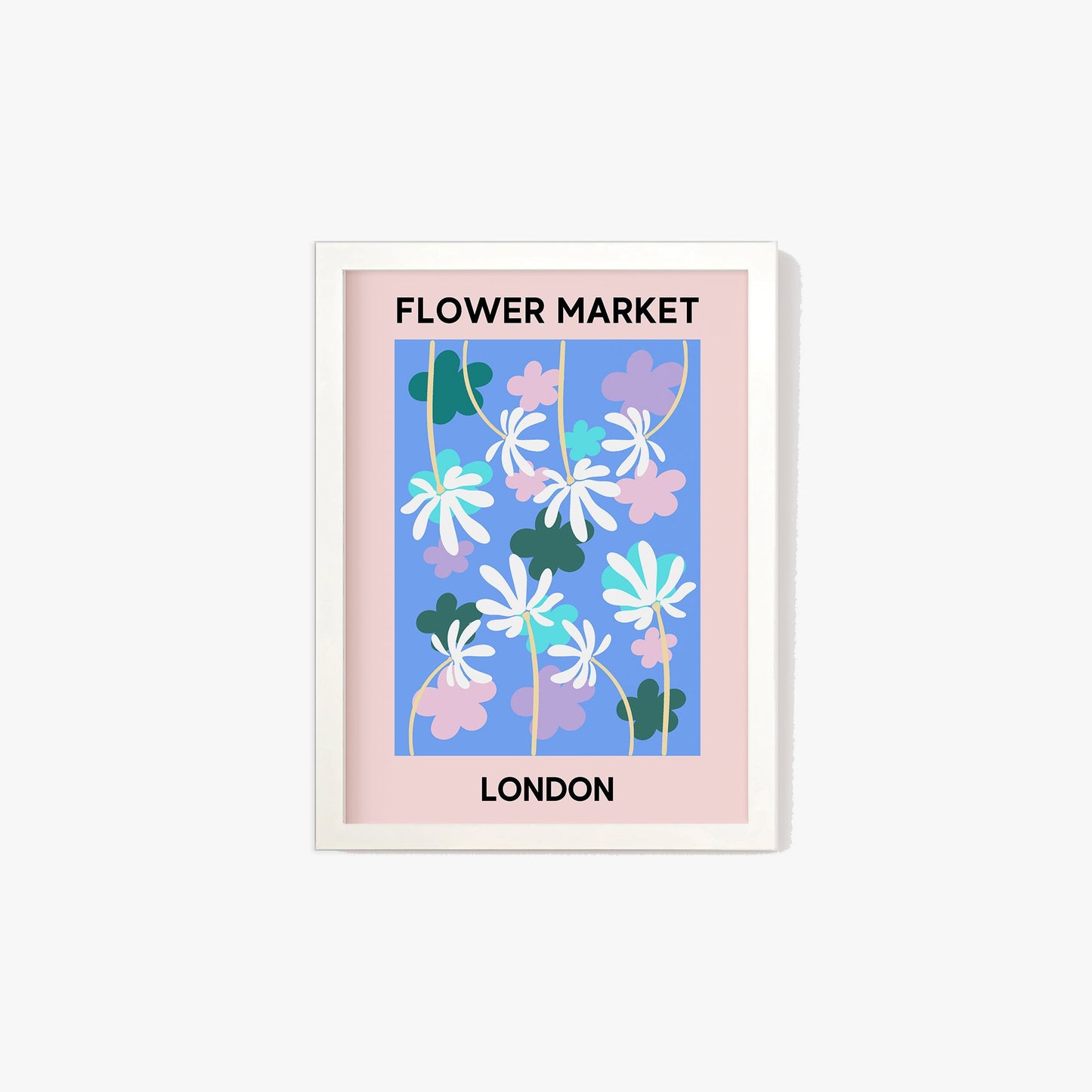 Flower Market London Print #3