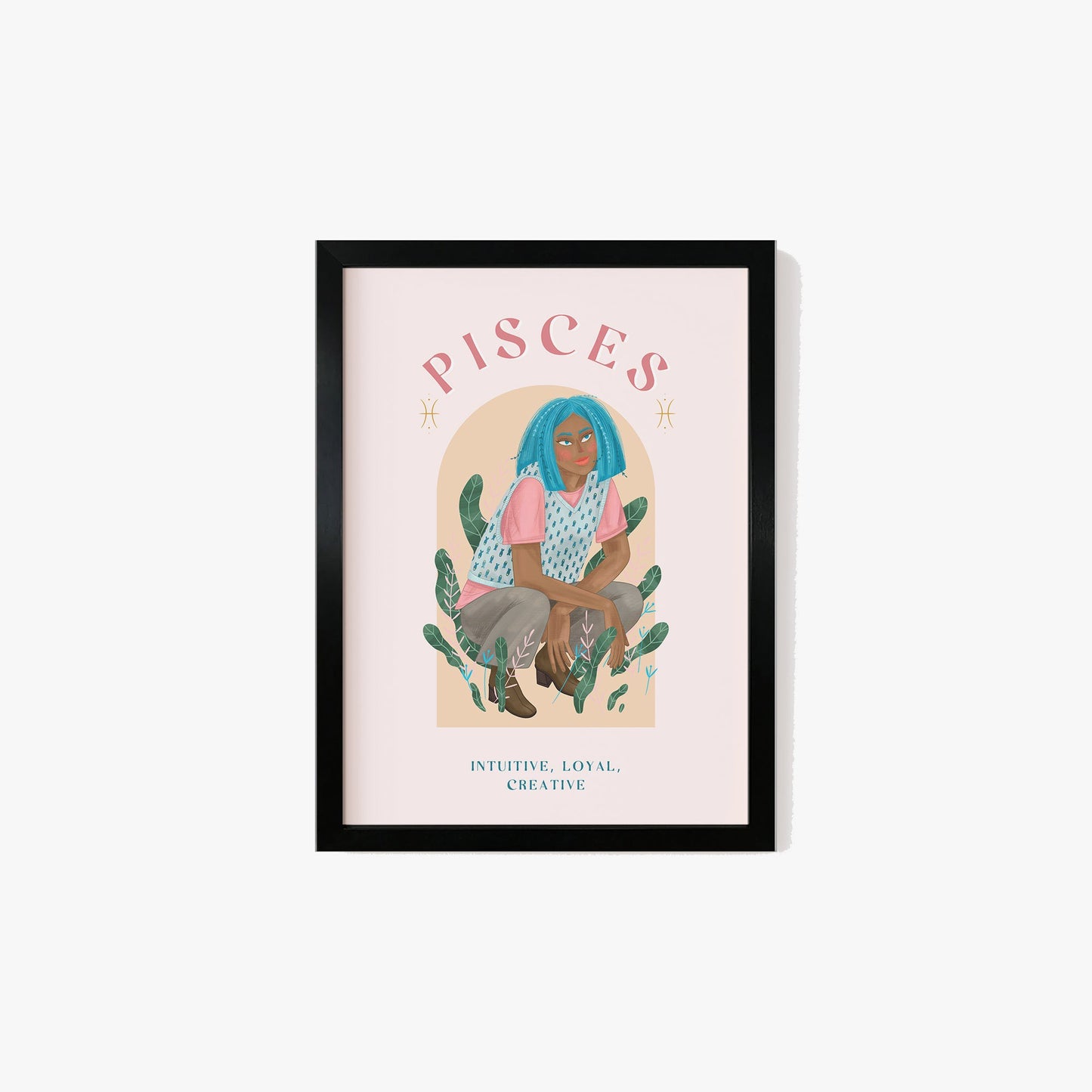 Pisces Illustration Print