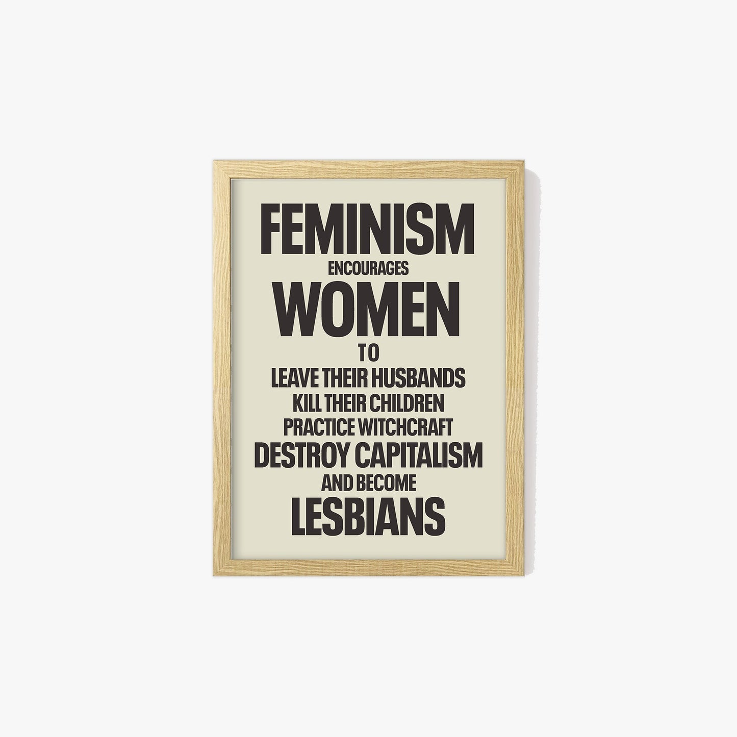 Retro Feminist Print