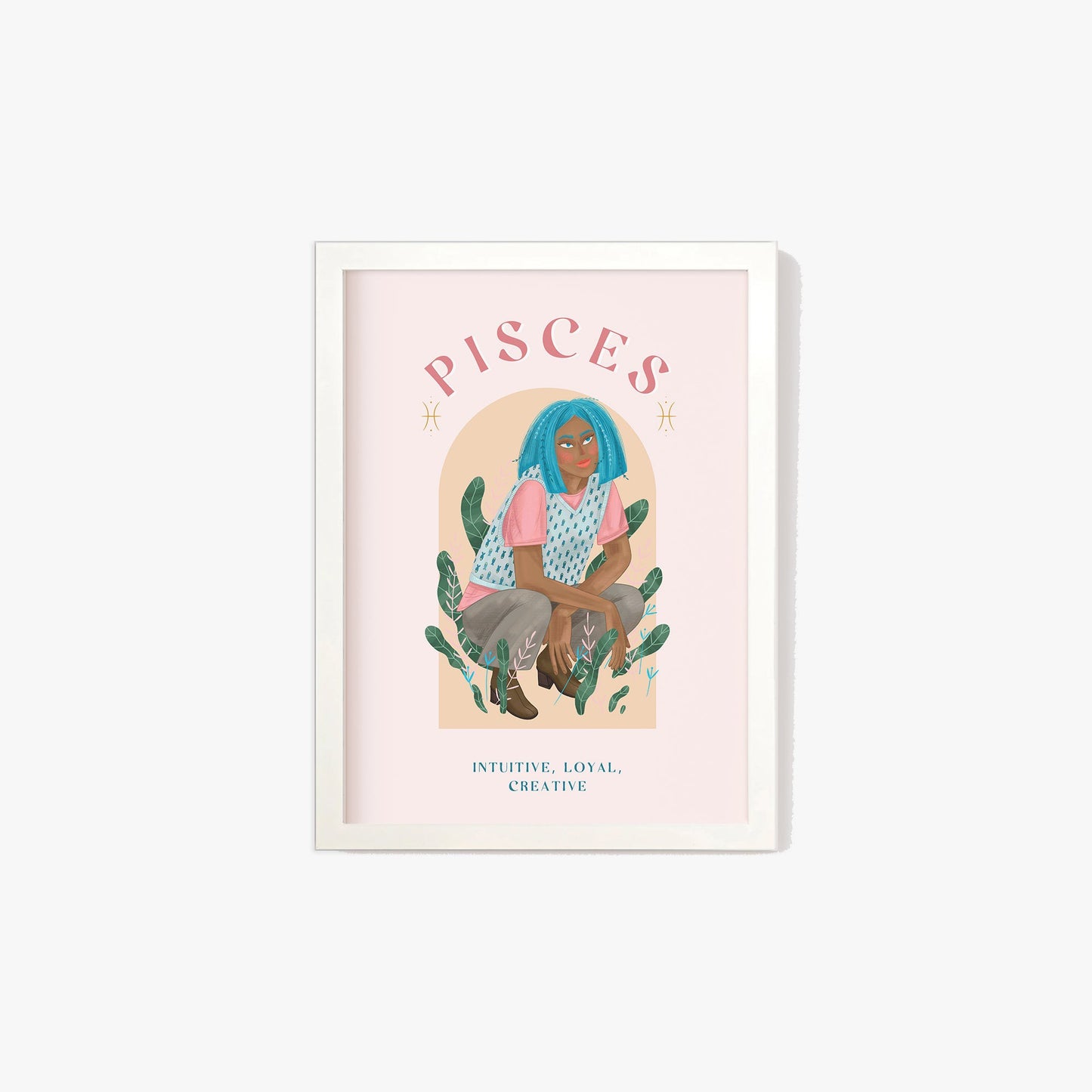 Pisces Illustration Print