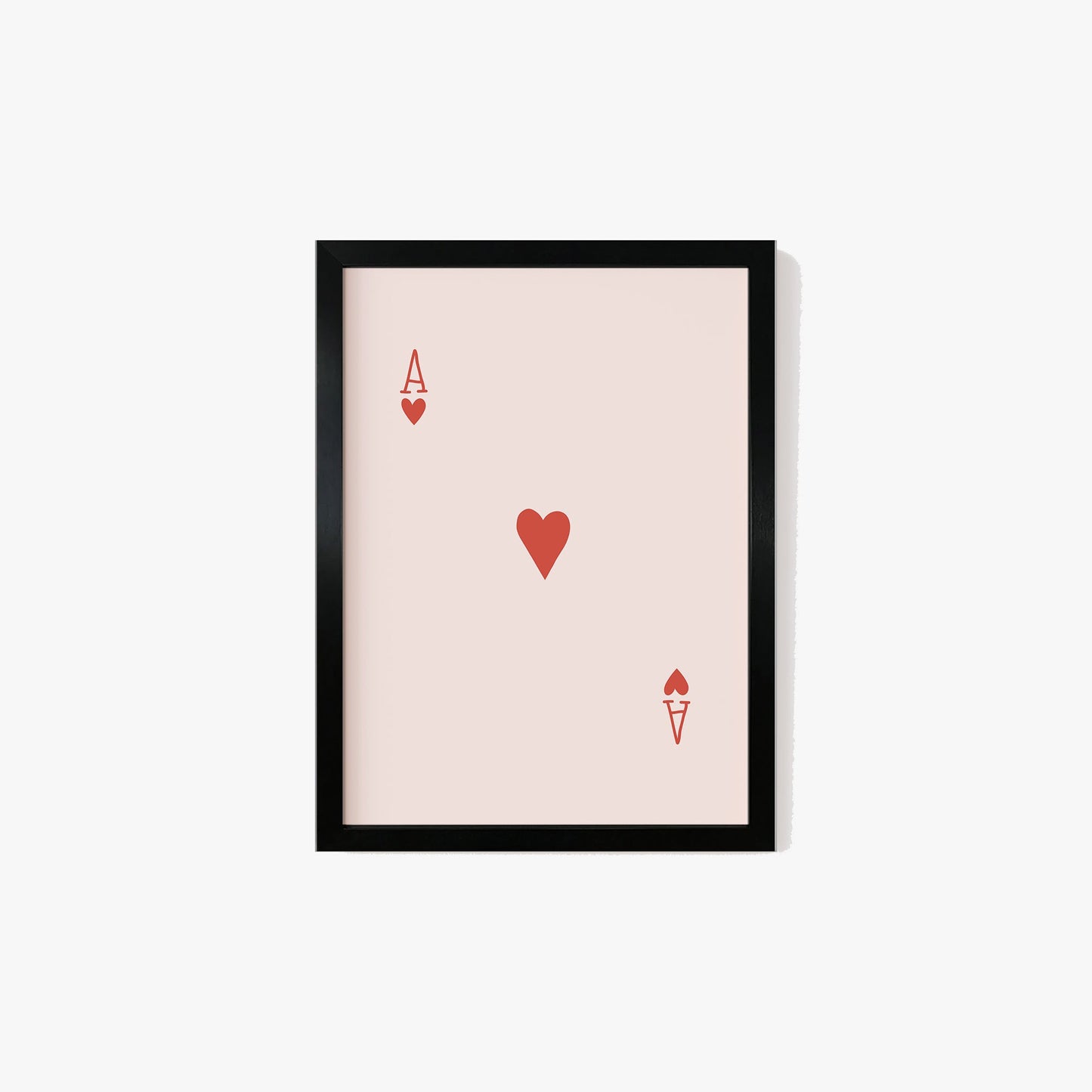 Ace of Hearts Print