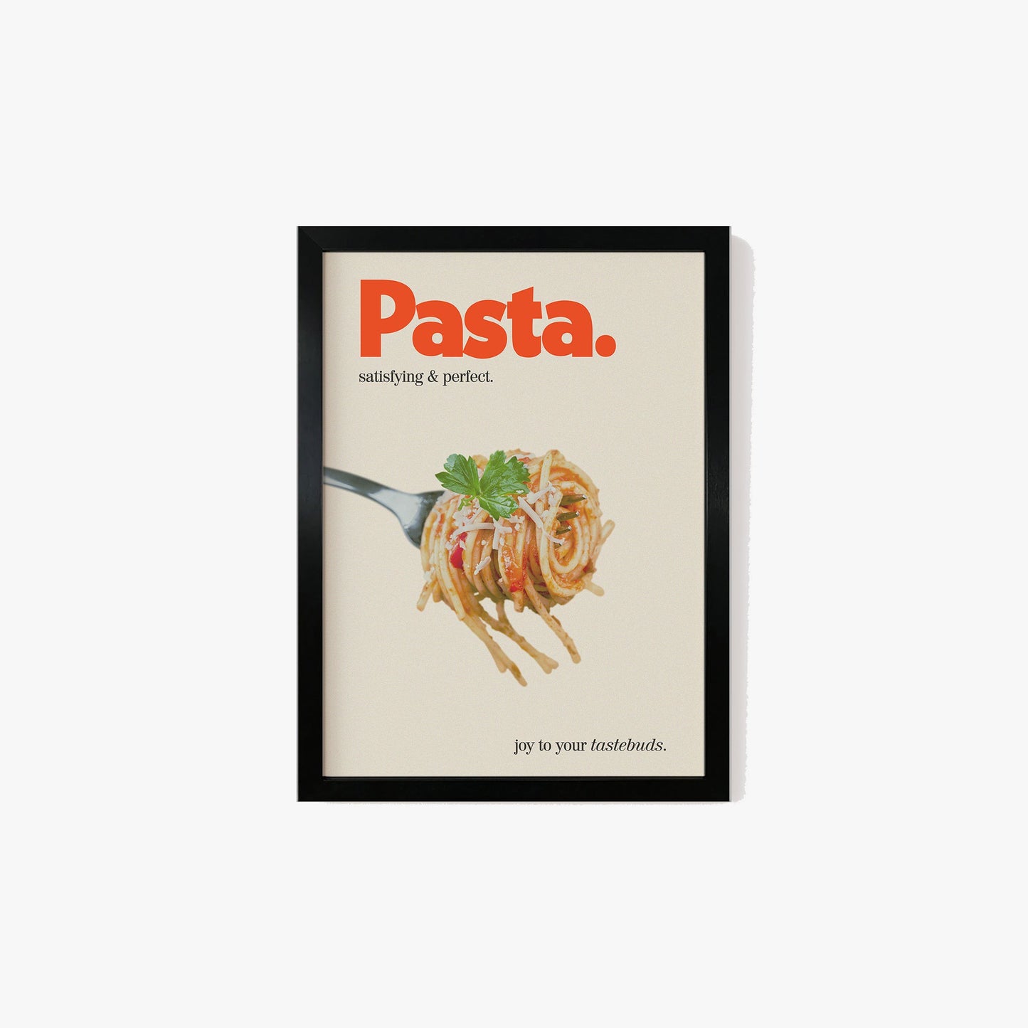 Retro Pasta Print