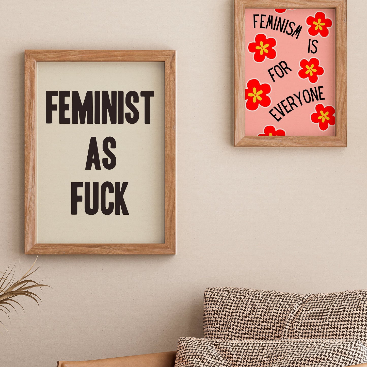 Feminist As Fuck Print