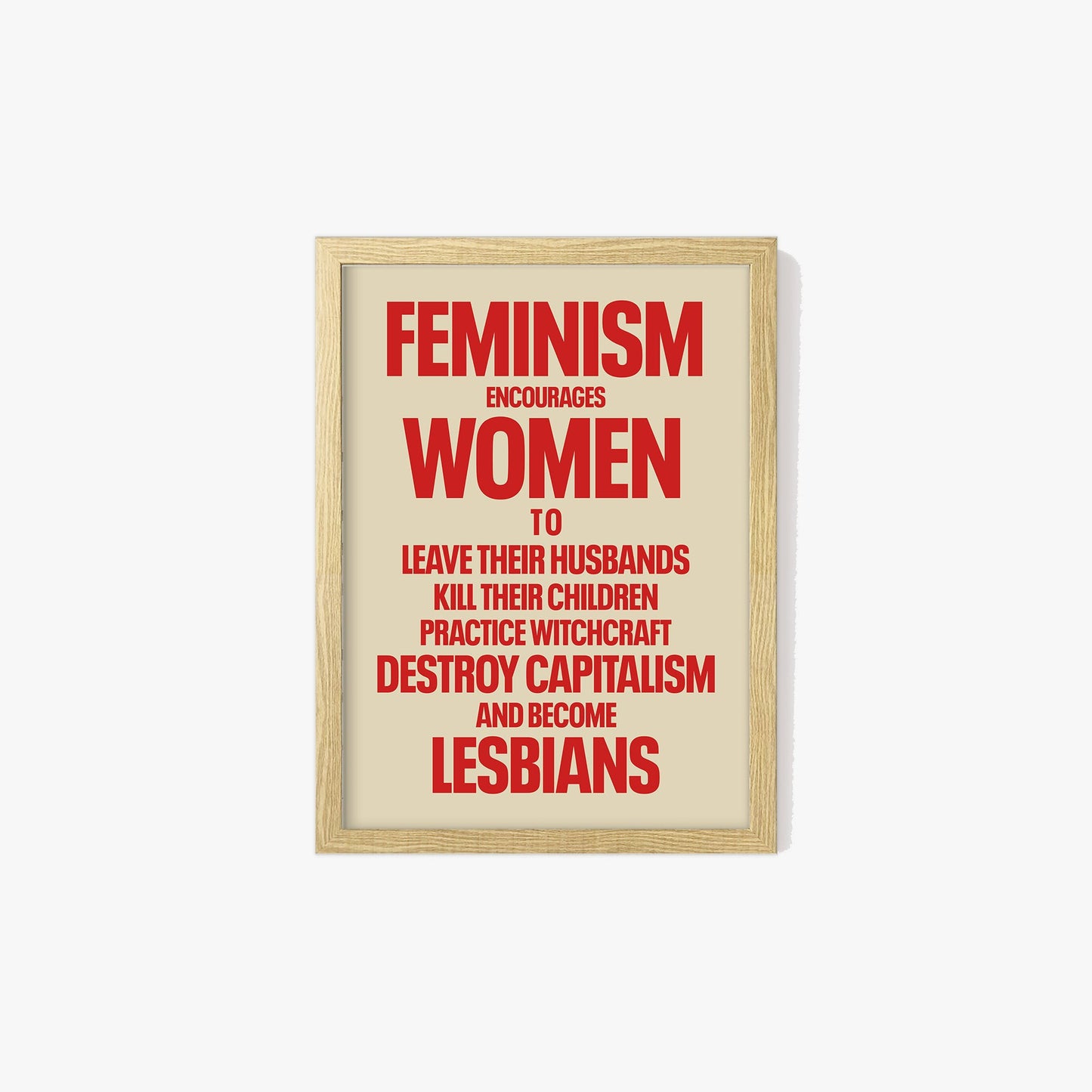 Retro Feminist Print