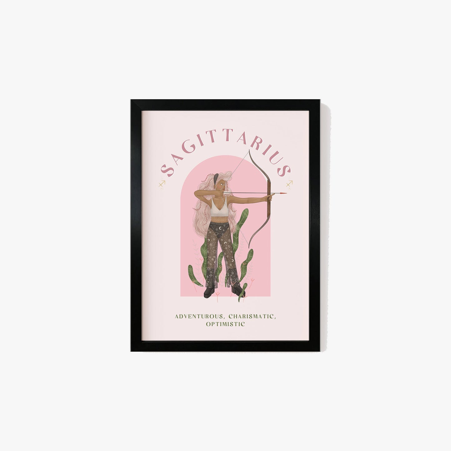 Sagittarius Illustration Print