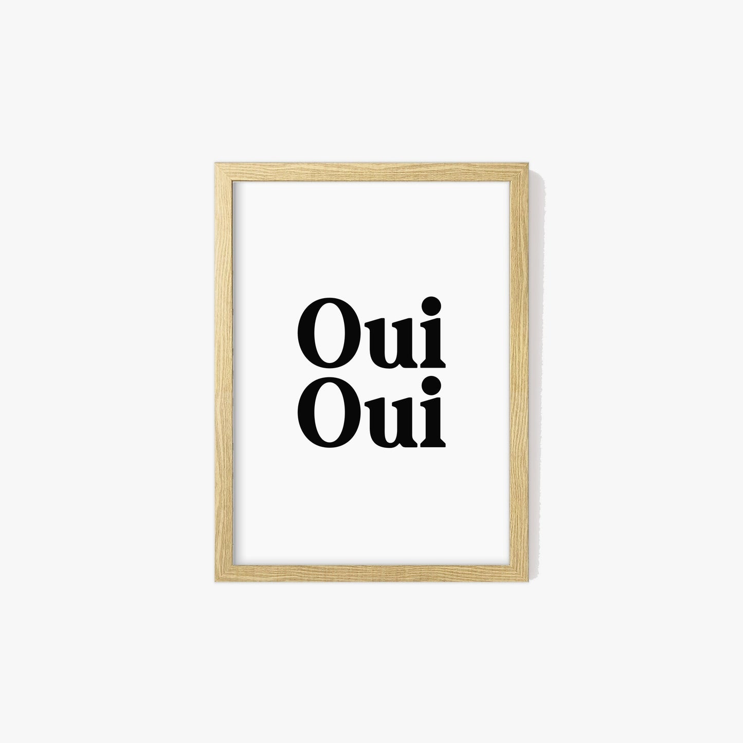 Oui Oui French Print