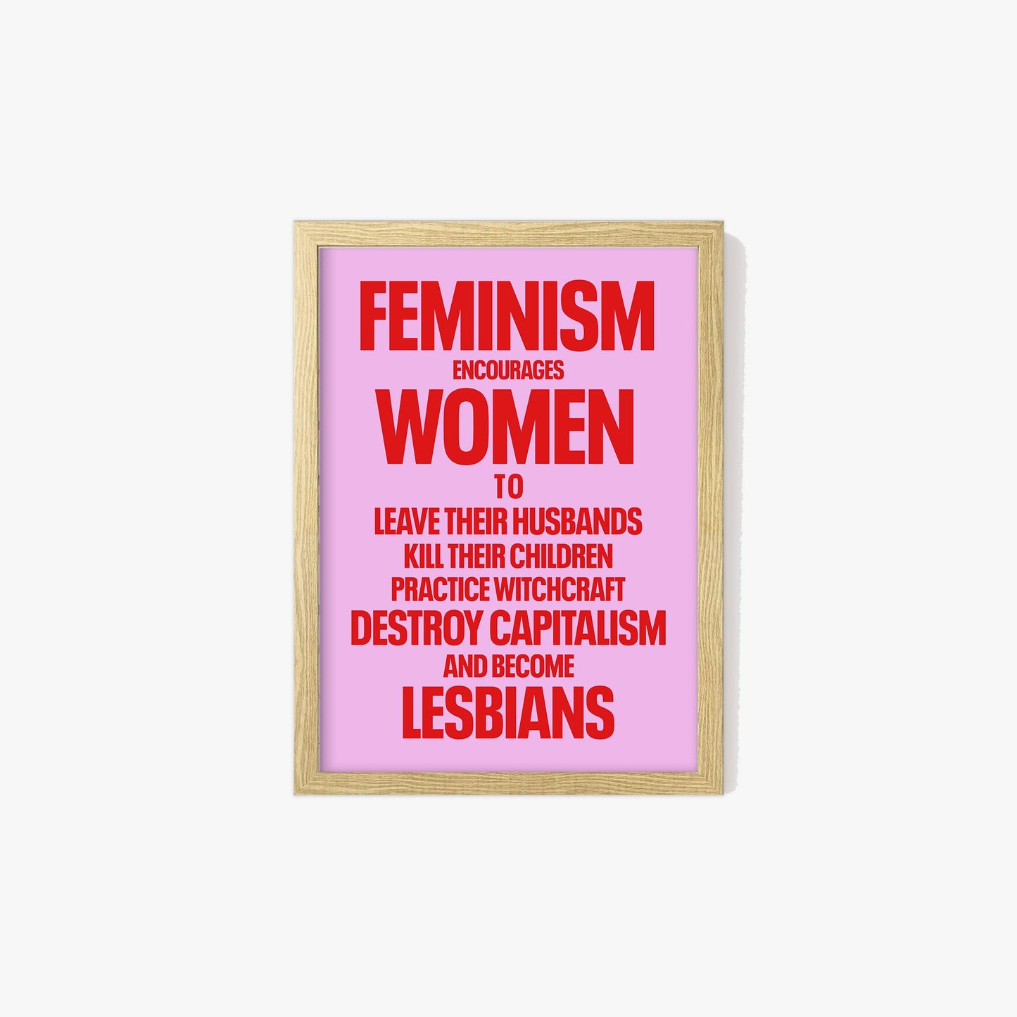 Retro Feminist Print