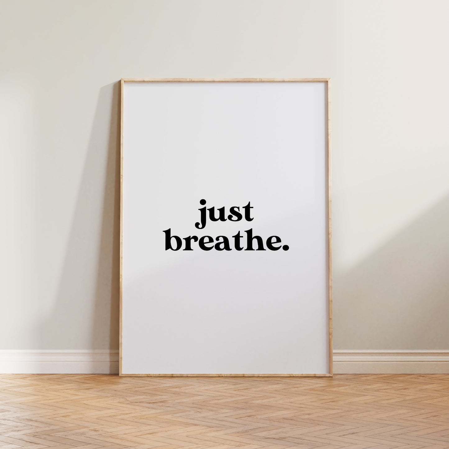 Just Breathe Print