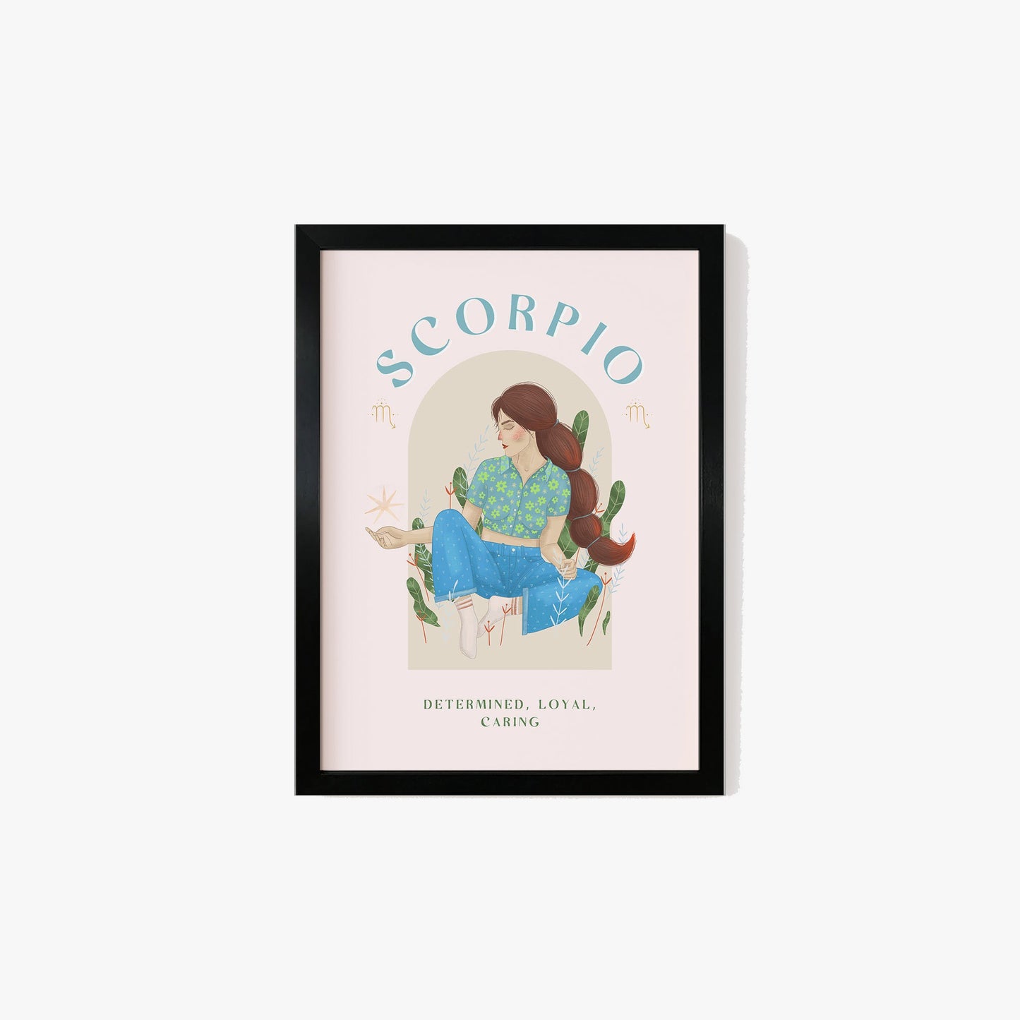 Scorpio Illustration Print